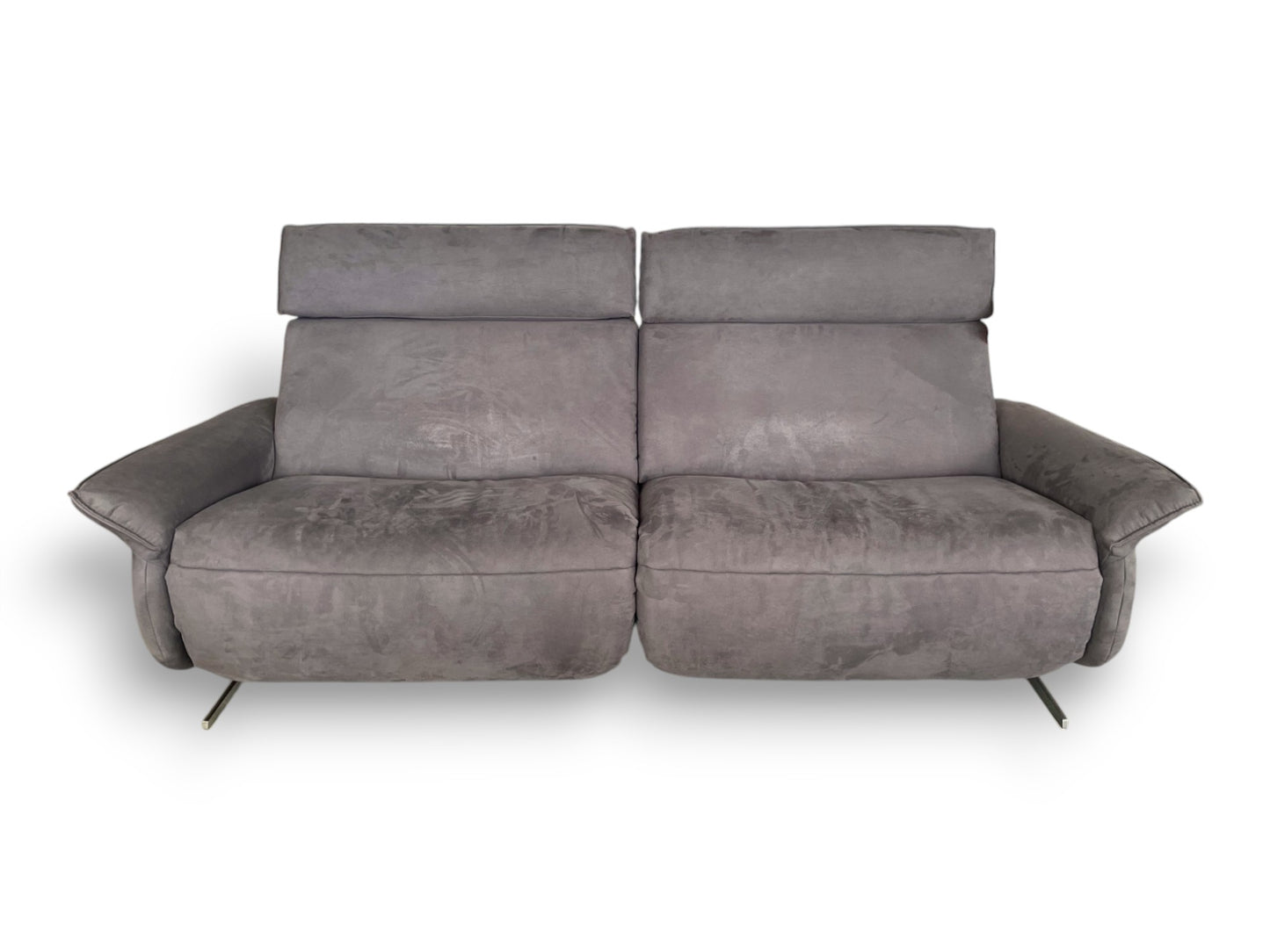 Sofa Himolla 4255 Cumuly Comfort – Elektrisch, Wallfree & Herzwaage – Stoff Lyon Rauch