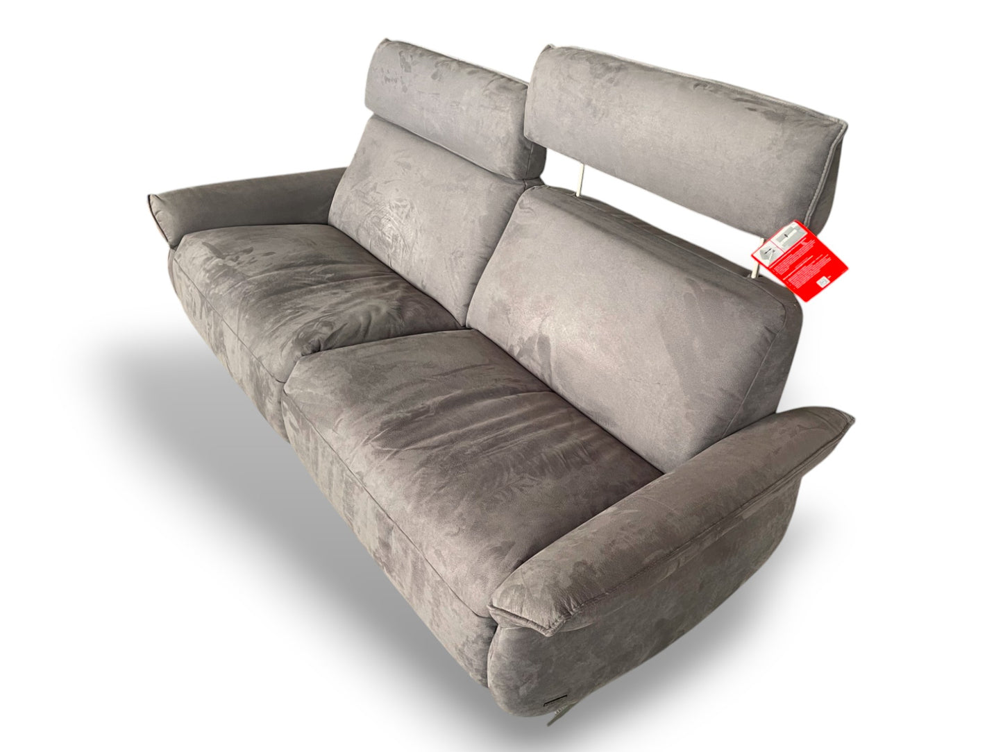 Sofa Himolla 4255 Cumuly Comfort – Elektrisch, Wallfree & Herzwaage – Stoff Lyon Rauch
