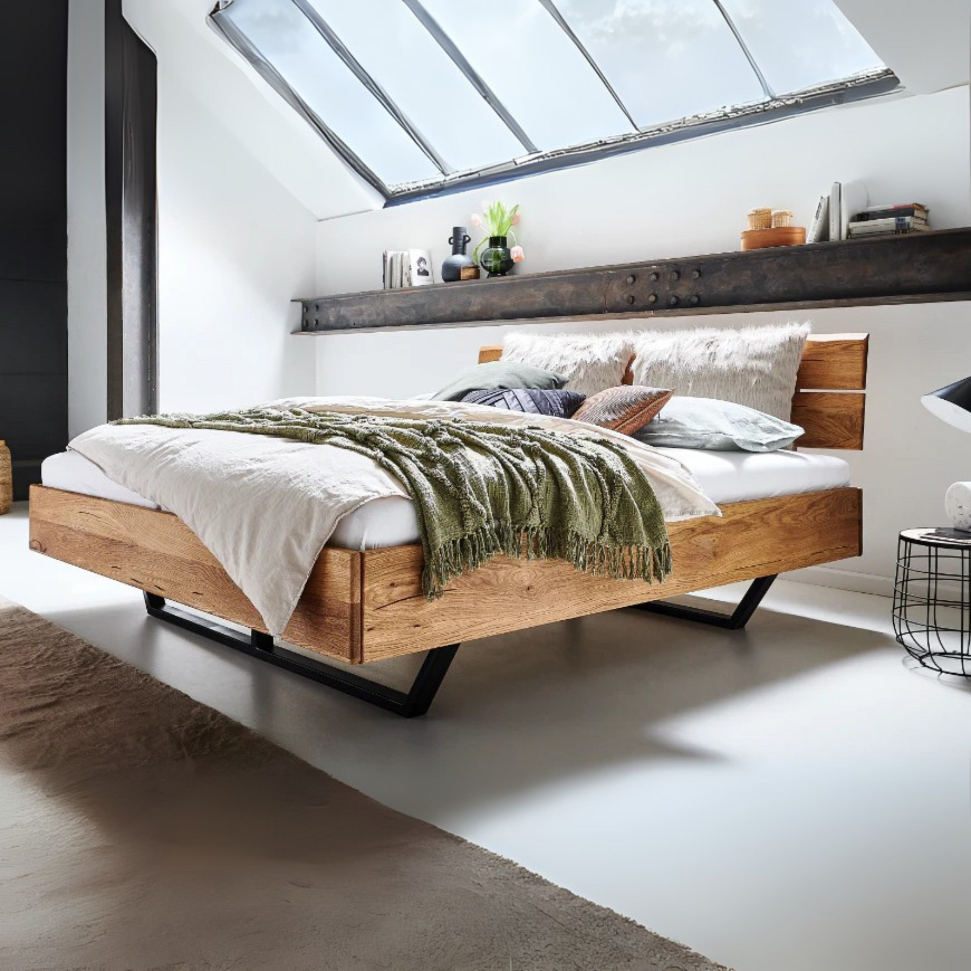 Bett Dreamwood Eiche Massivholz