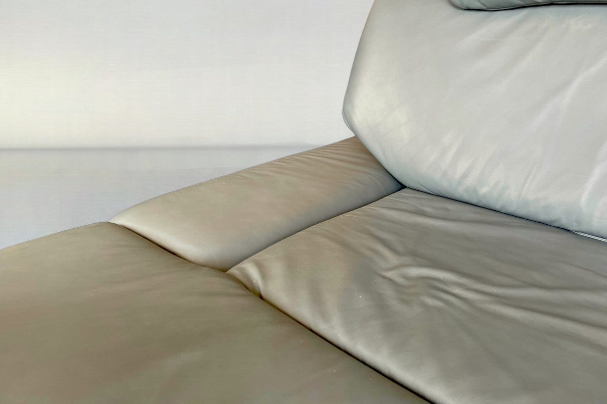 Ecksofa Himolla Aranca 1918 aus Longlife Leder Aqua