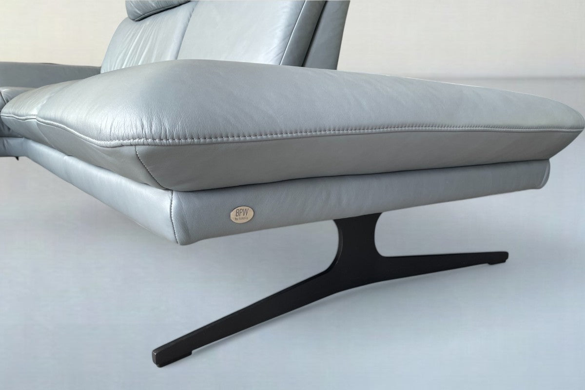 Ecksofa Himolla Aranca 1918 aus Longlife Leder Aqua