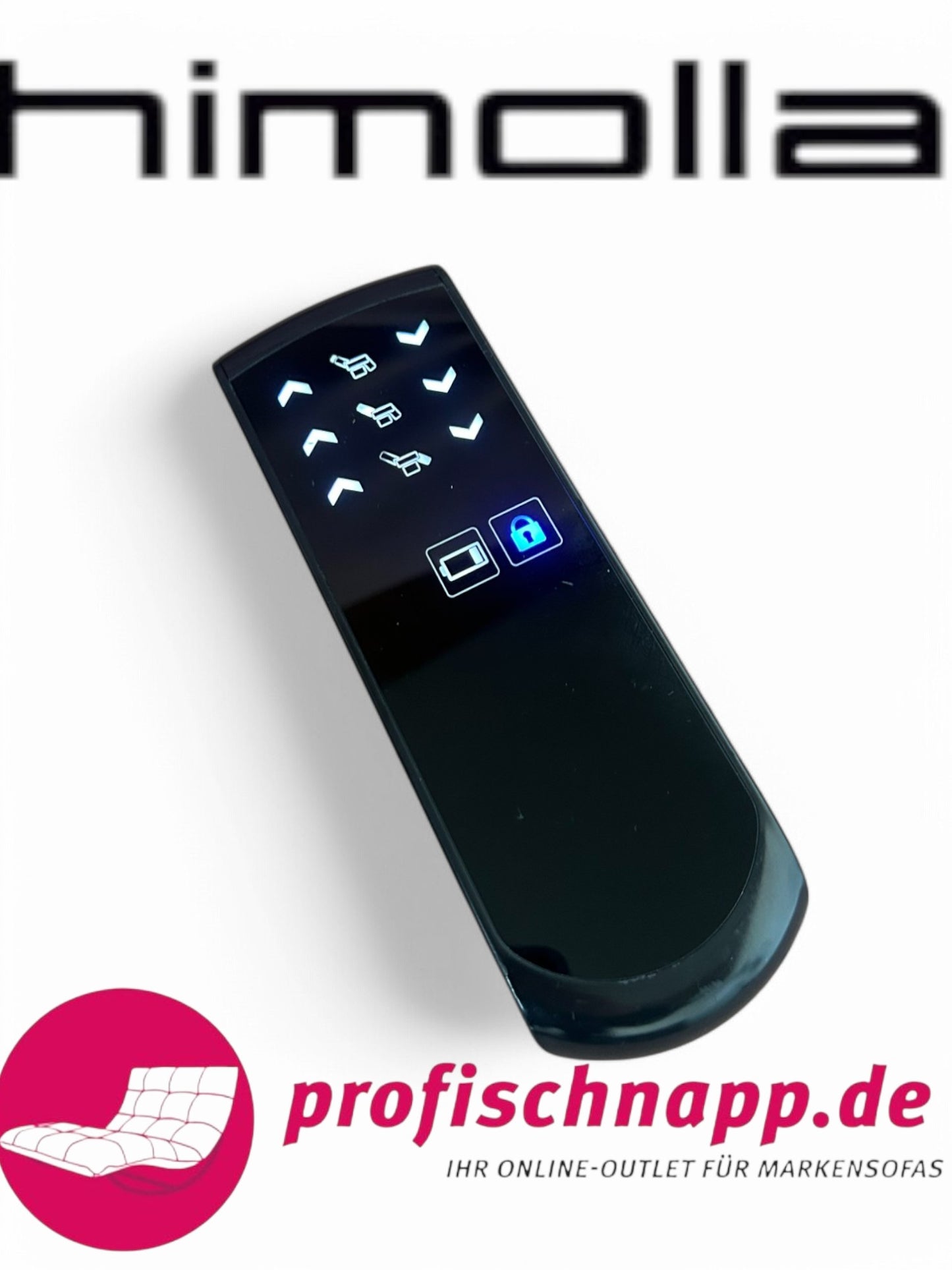 Sessel Himolla 7911 S Lounger Relaxsessel elektrisch – 2 Motoren, elektrische Kopfteilverstellung & Funkfernbedienung, Größe Medium, Leder Leonessa Lachs
