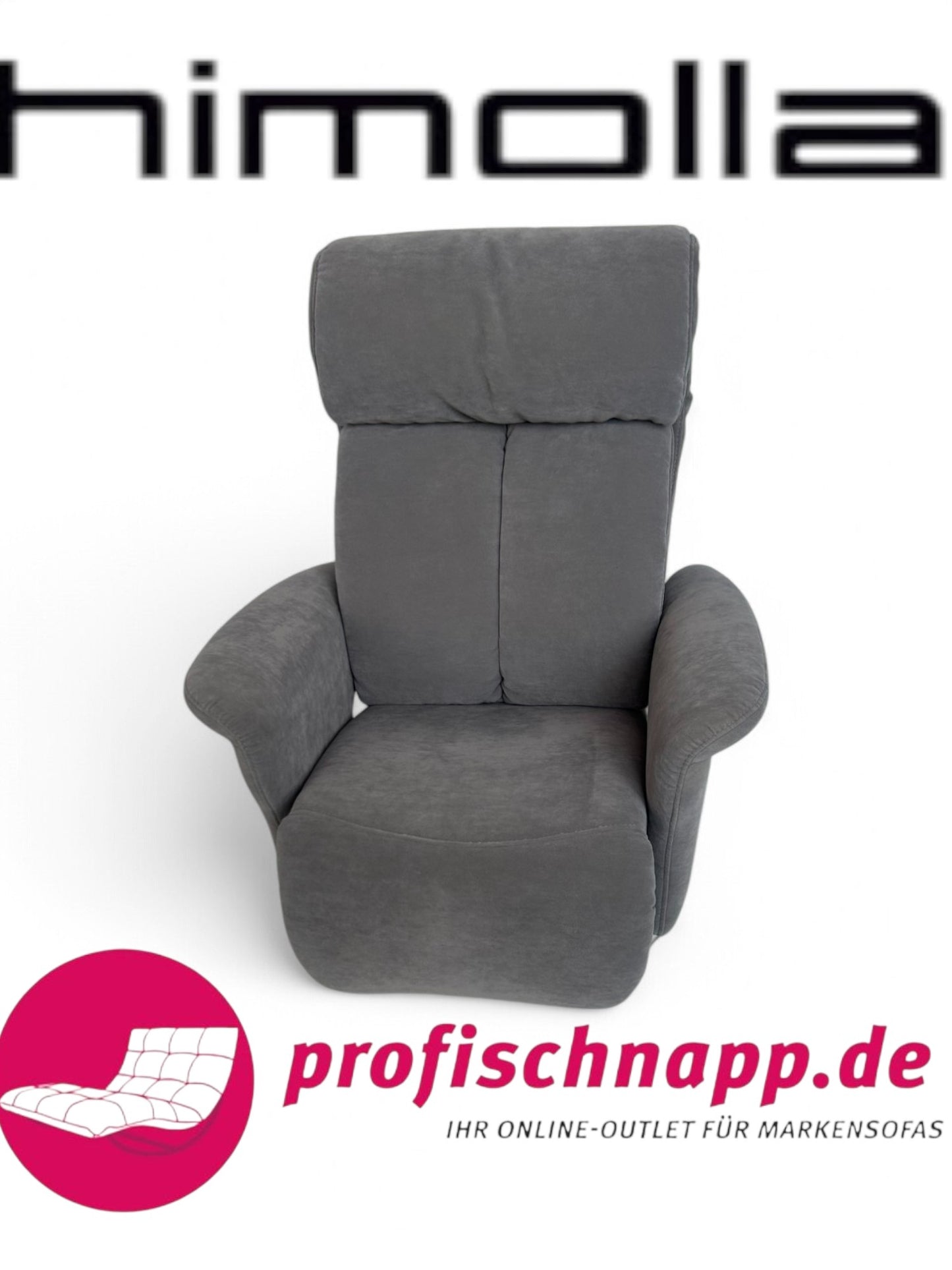 Sessel Himolla 7627 Easyswing Relaxsessel elektrisch mit Aufstehhilfe – 2-motorig, Bezugsstoff Nuvano Stein