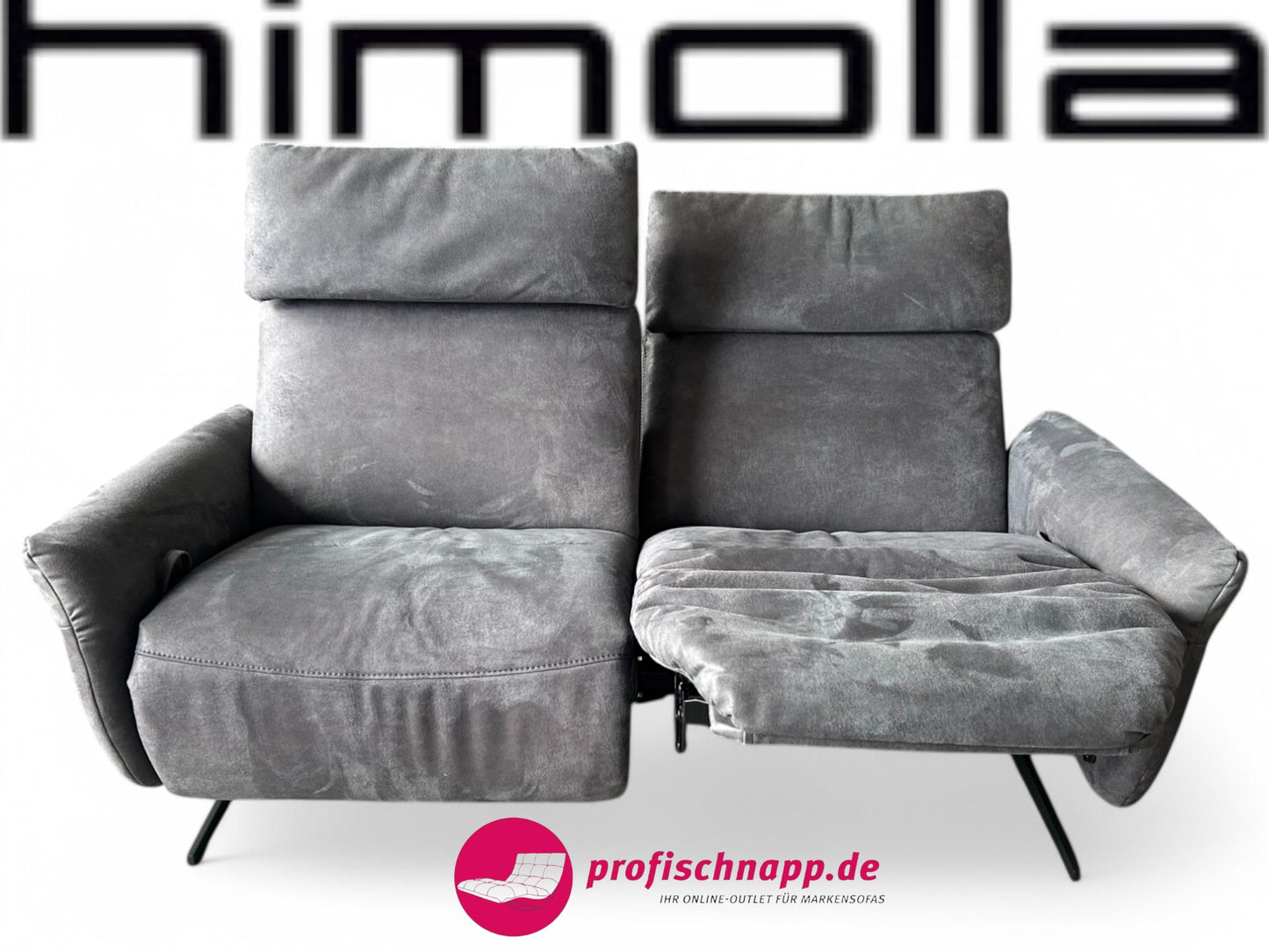 Himolla 4150 Cumuly Comfort Relaxsofa – Manuell verstellbar, Mikrofaser Nevada Navy