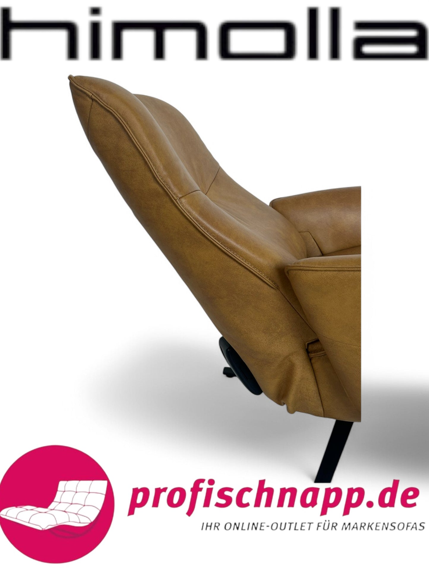 Sessel Himolla 7928 Relaxsessel elektrisch – 2-motorig, mit elektrischer Kopfteilverstellung Longlife Leder Eleganza Mais