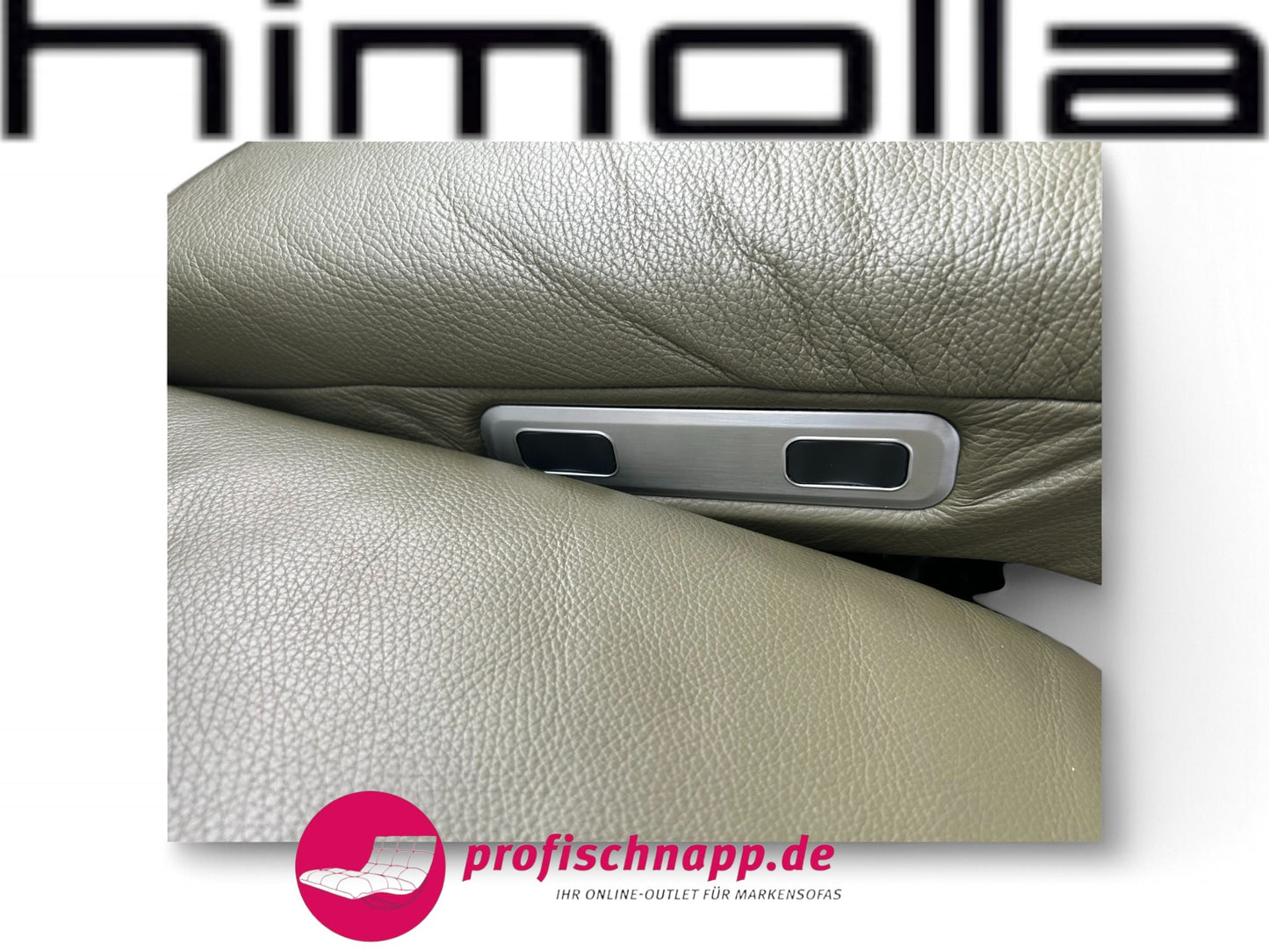 Ecksofa Himolla Velden 8372 – Wallfree & Herz-Waage Funktion, elektrisch, Longlife Leder Rustika 24 Zypres