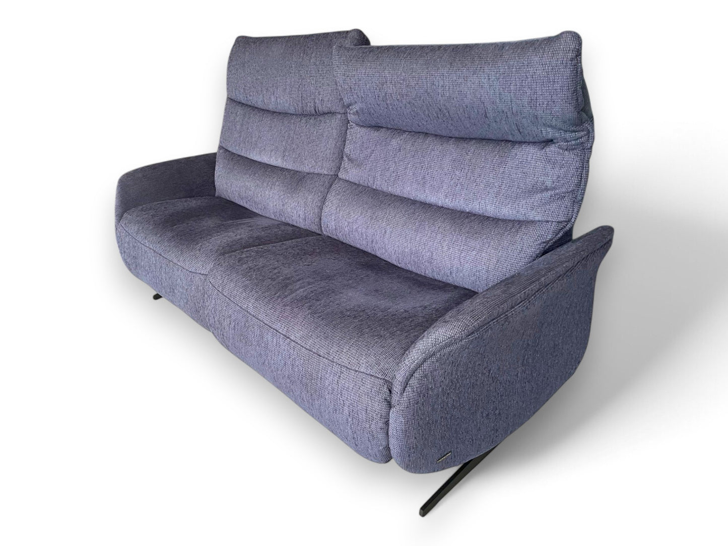 Sofa Himolla 4051 Cumuly Comfort 3-Sitzer – Elektrisches Relaxsofa in Uni Ozean Blau