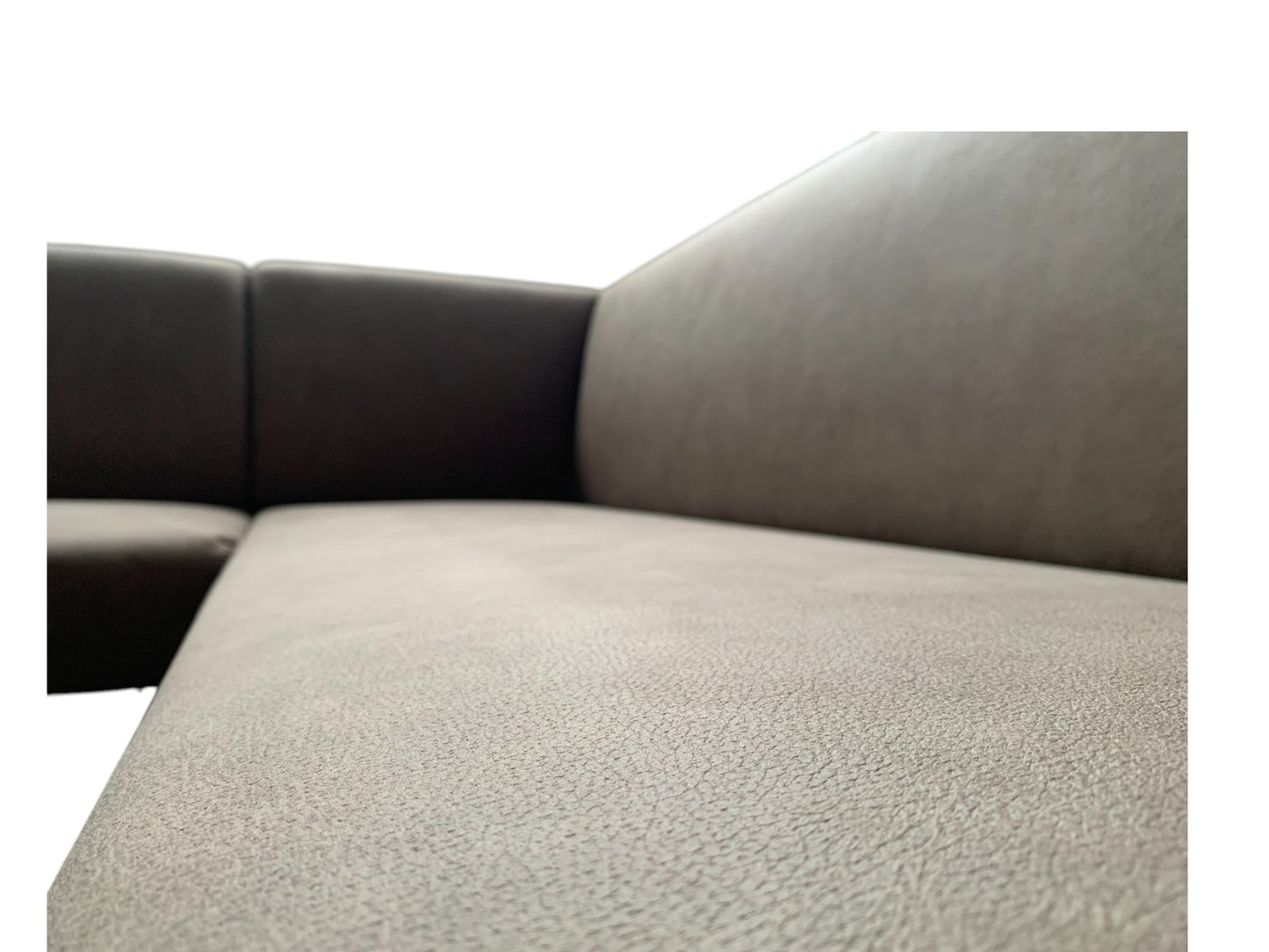 Eckbank K+W 4195 2-teilig - Nougat Lederoptik - 178x155 cm - Elegante Esszimmerbank