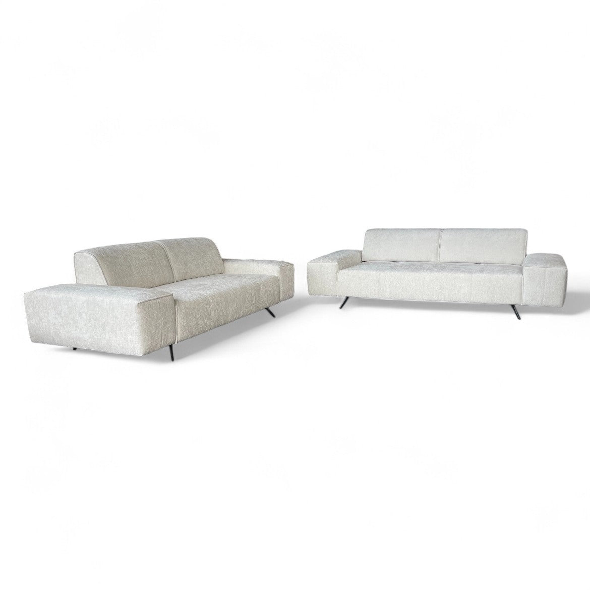 Sofa-Set W.Schillig 16551 für Musterring – Stoff Ivory