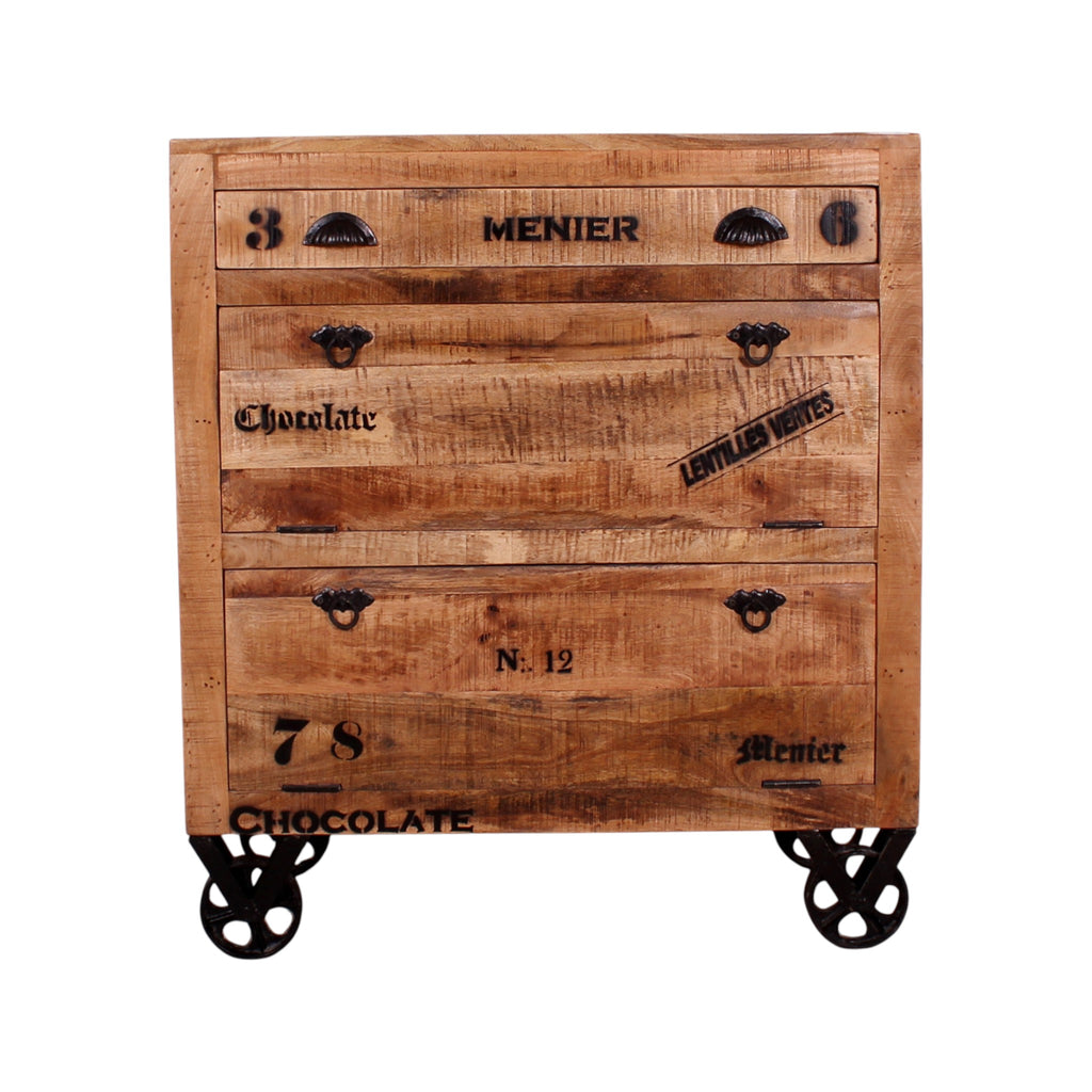 SIT »RUSTIC« Dielen-Set 5-teilig – Mango massiv