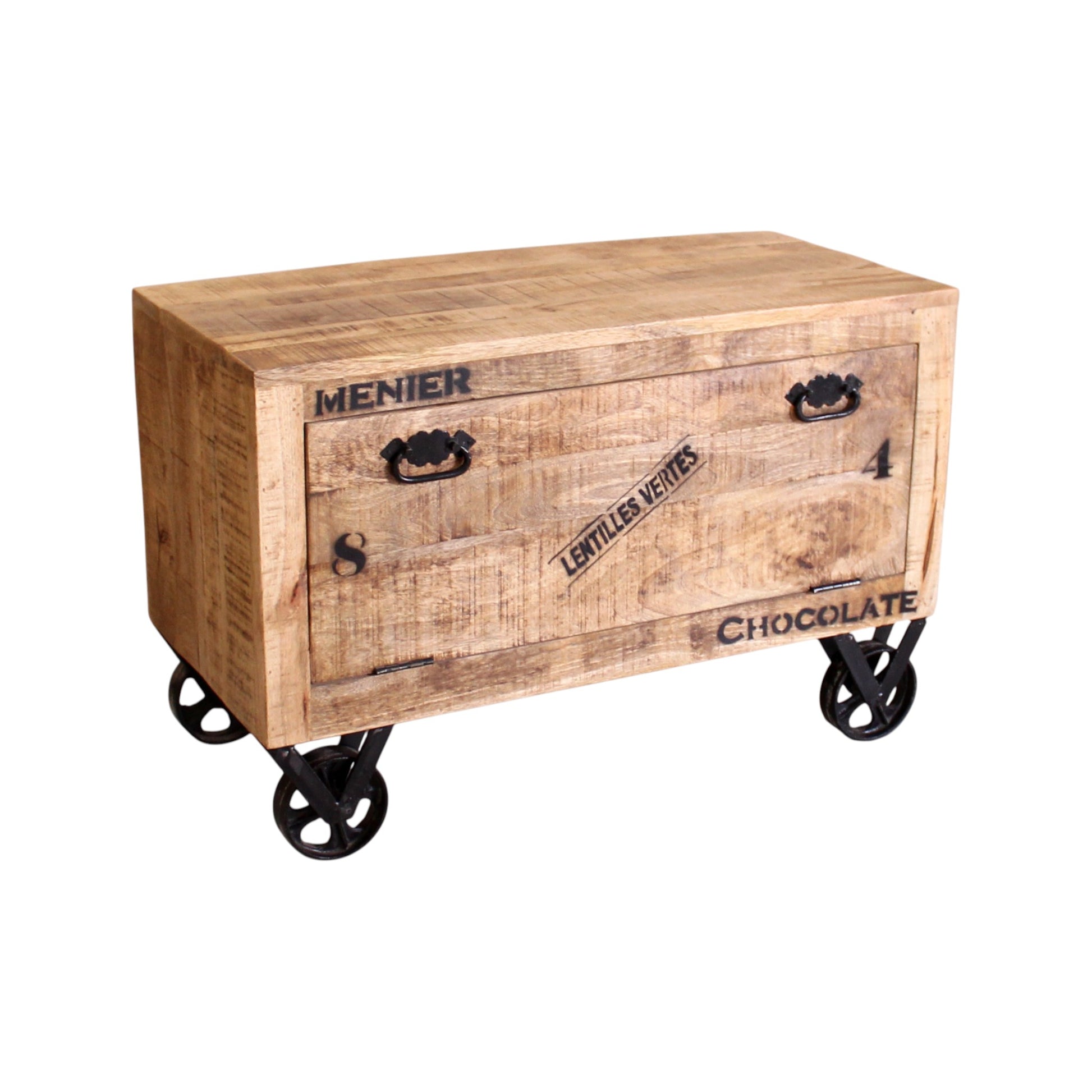 SIT »RUSTIC« Dielen-Set 3-teilig – Mango massiv