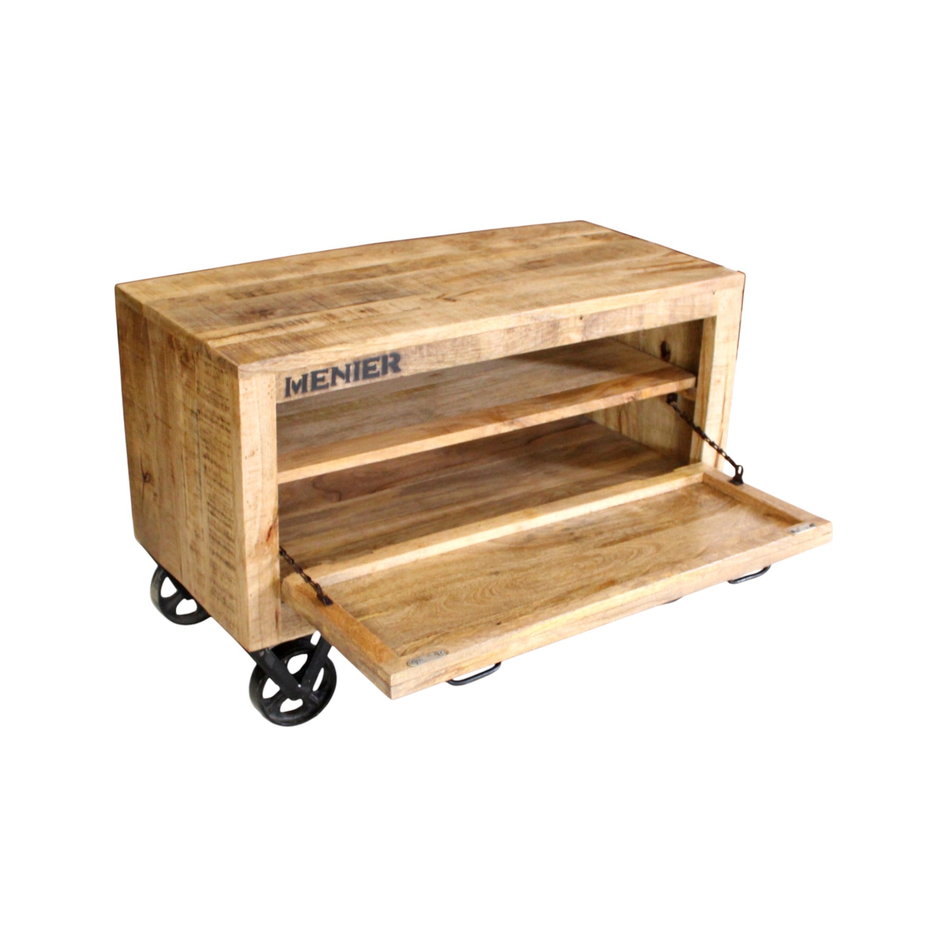 SIT »RUSTIC« Dielen-Set 3-teilig – Mango massiv