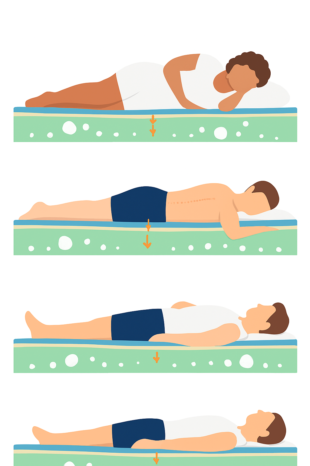 REVITAL Kaltschaummatratze die für alle passt