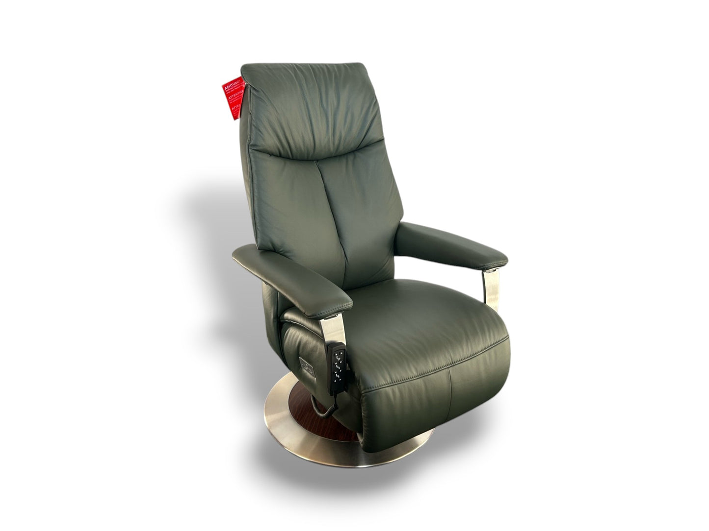 Sessel Himolla 7081 Easy-Swing Relaxsessel – 2-motorig, mit Massagefunktion, Leder Alge