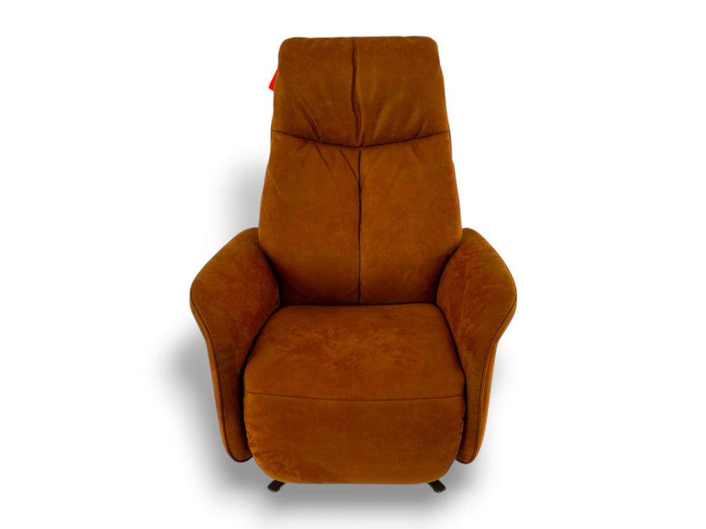 Sessel Himolla 7358 Easy-Swing Relaxsessel 1-motorig mit Aufstehhilfe, Microfaser Nevada Cognac