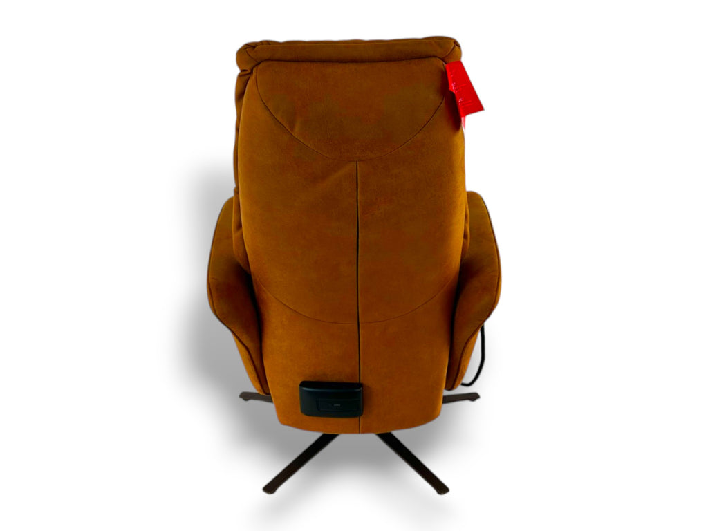 Sessel Himolla 7358 Easy-Swing Relaxsessel 1-motorig mit Aufstehhilfe, Microfaser Nevada Cognac