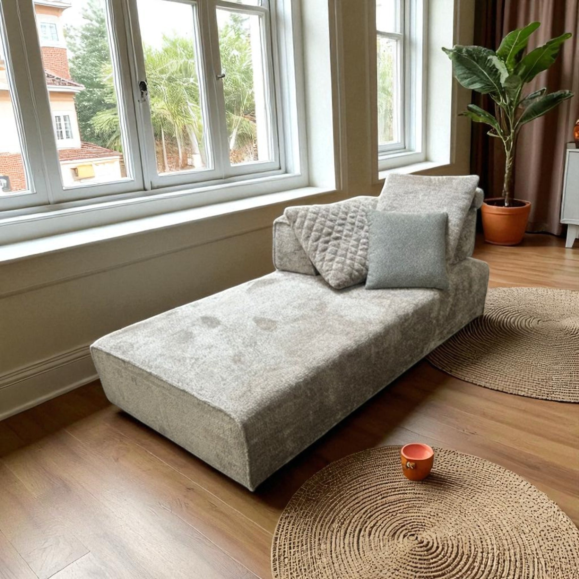 Lounge Sofa W.Schillig 19160 "mosaicSit" – Stoff Sheep