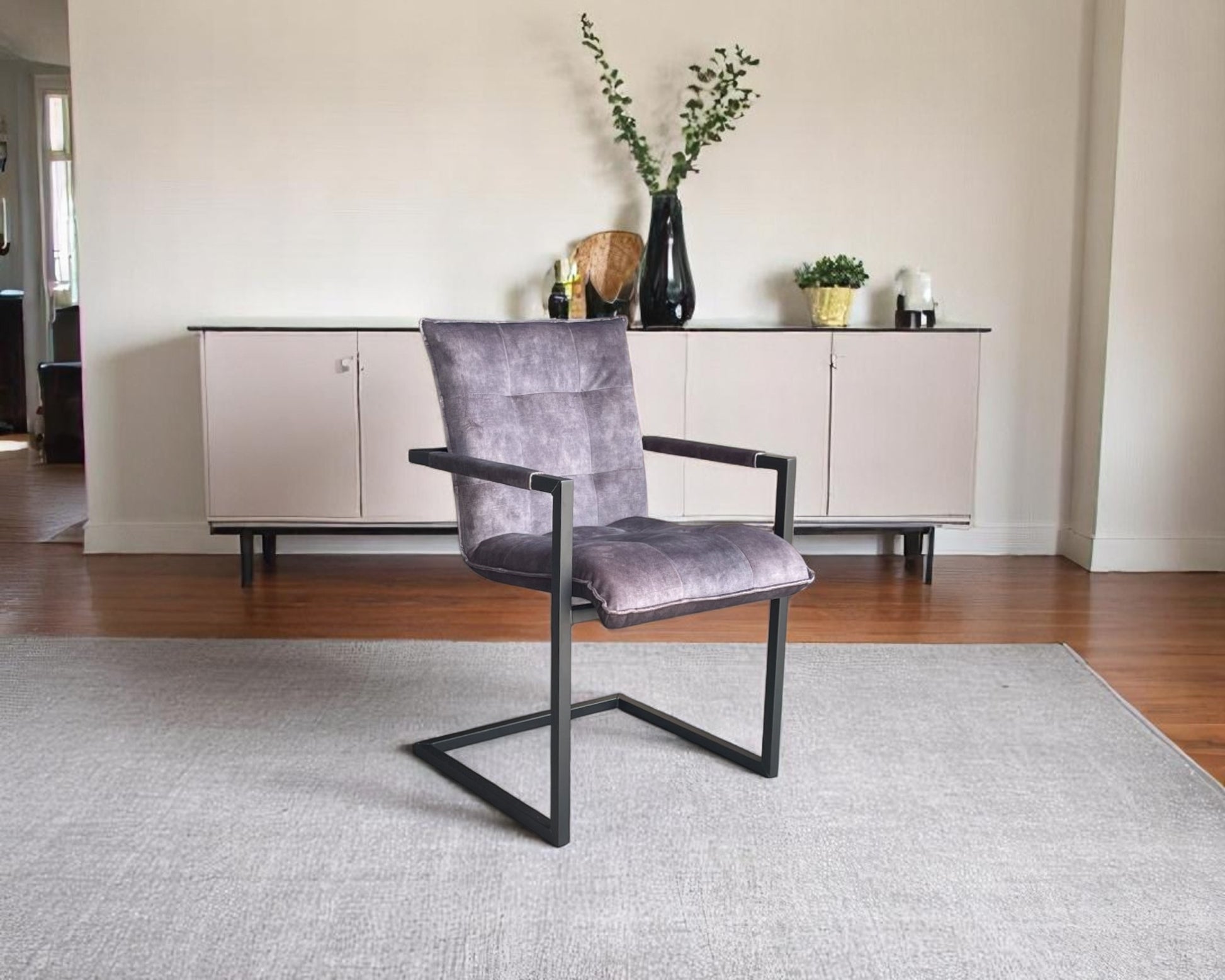 Bodahl Designerstuhl »Sabina« - Gestell matt schwarz
