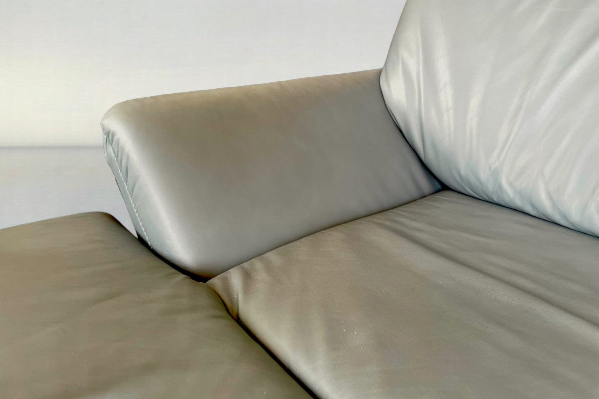 Ecksofa Himolla Aranca 1918 aus Longlife Leder Aqua