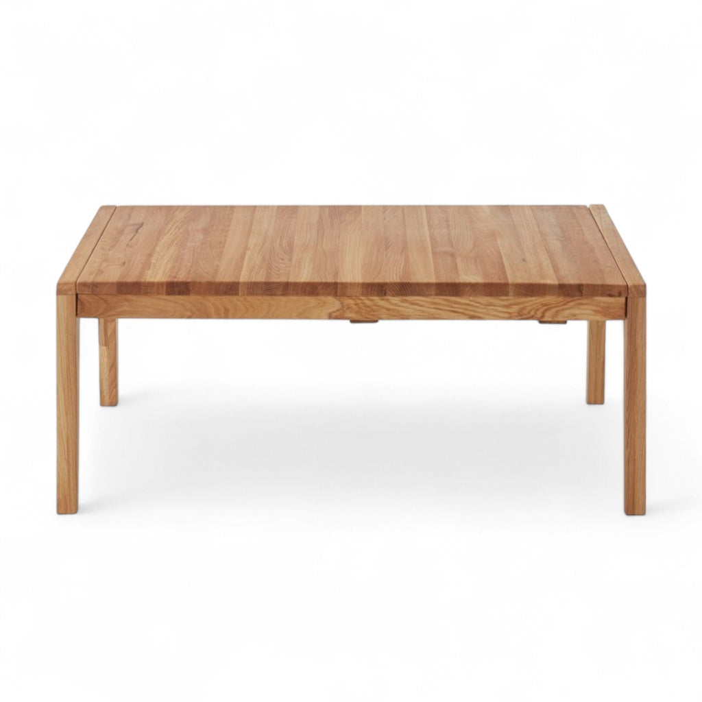 Couchtisch GÖTEBORG 112(152)/73cm – Asteiche Massiv geölt, Ausziehbar