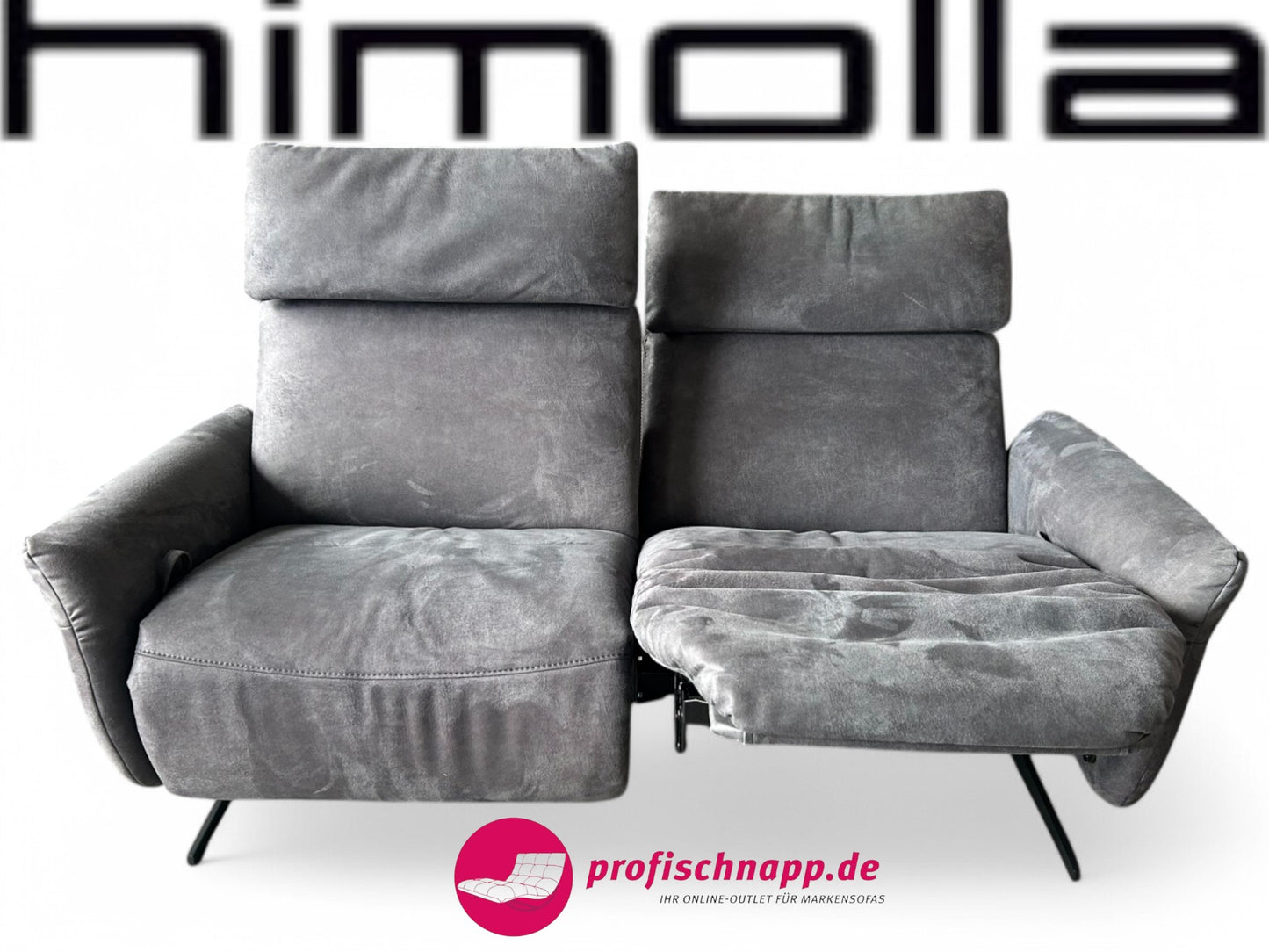 Himolla 4150 Cumuly Comfort Relaxsofa – Manuell verstellbar, Mikrofaser Nevada Navy