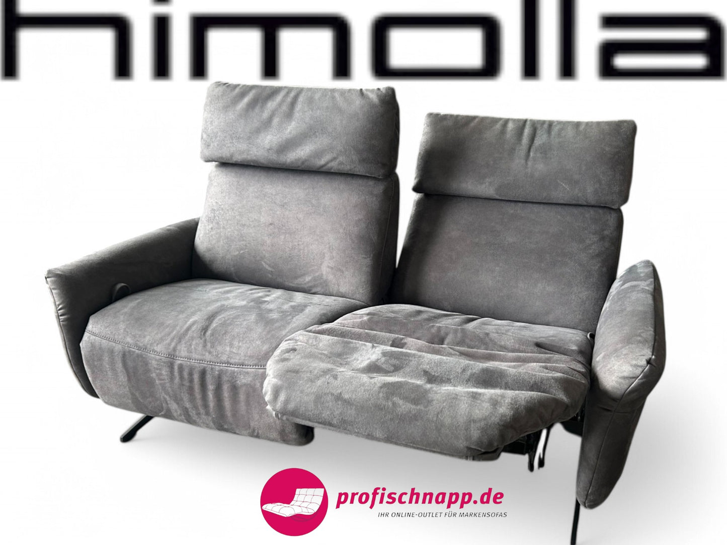 Himolla 4150 Cumuly Comfort Relaxsofa – Manuell verstellbar, Mikrofaser Nevada Navy