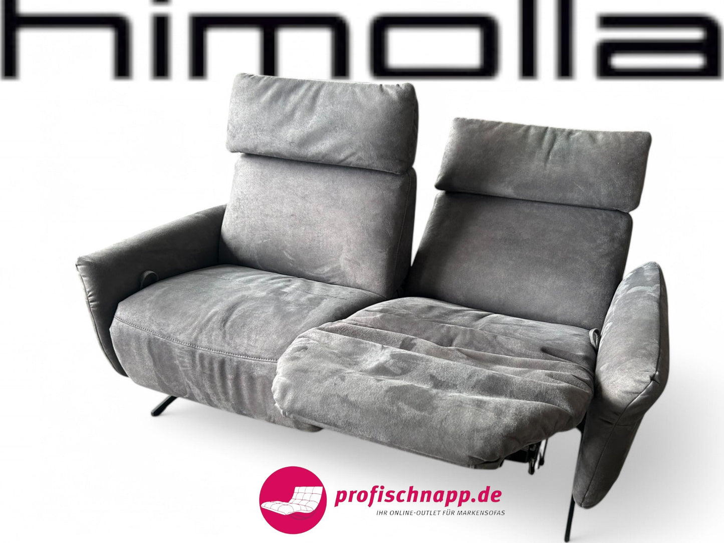 Himolla 4150 Cumuly Comfort Relaxsofa – Manuell verstellbar, Mikrofaser Nevada Navy