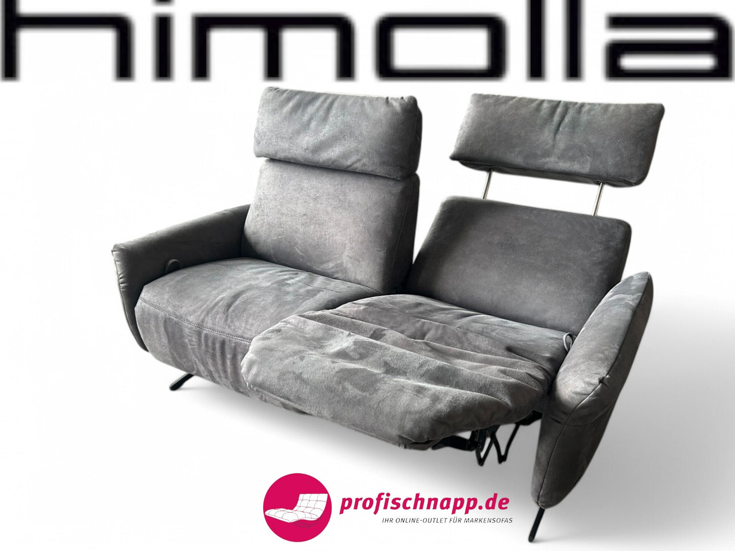 Himolla 4150 Cumuly Comfort Relaxsofa – Manuell verstellbar, Mikrofaser Nevada Navy