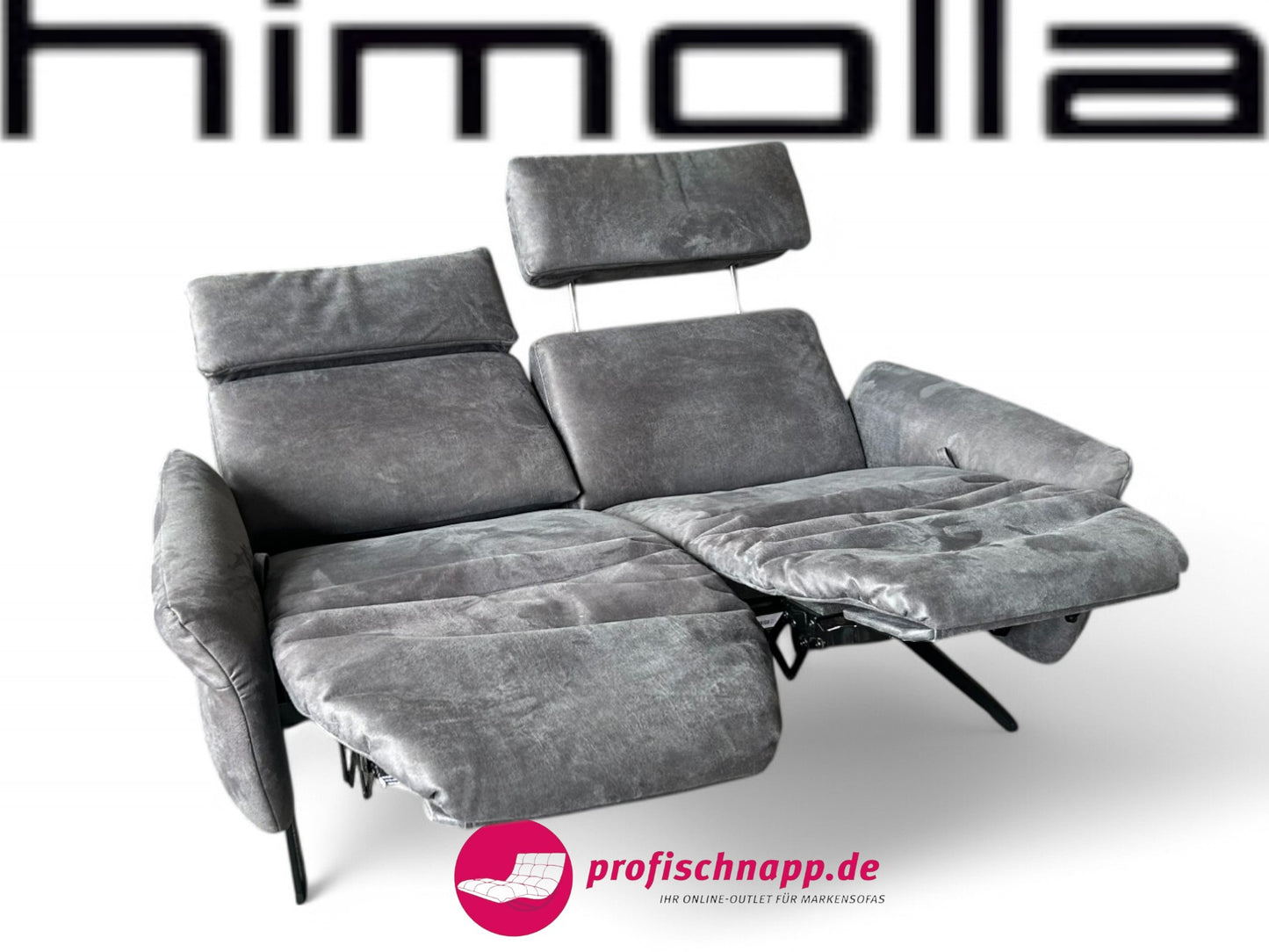 Himolla 4150 Cumuly Comfort Relaxsofa – Manuell verstellbar, Mikrofaser Nevada Navy