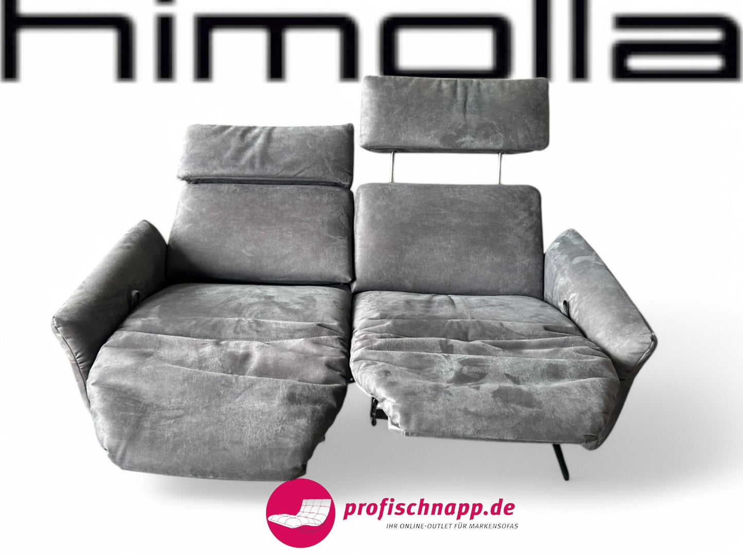 Himolla 4150 Cumuly Comfort Relaxsofa – Manuell verstellbar, Mikrofaser Nevada Navy