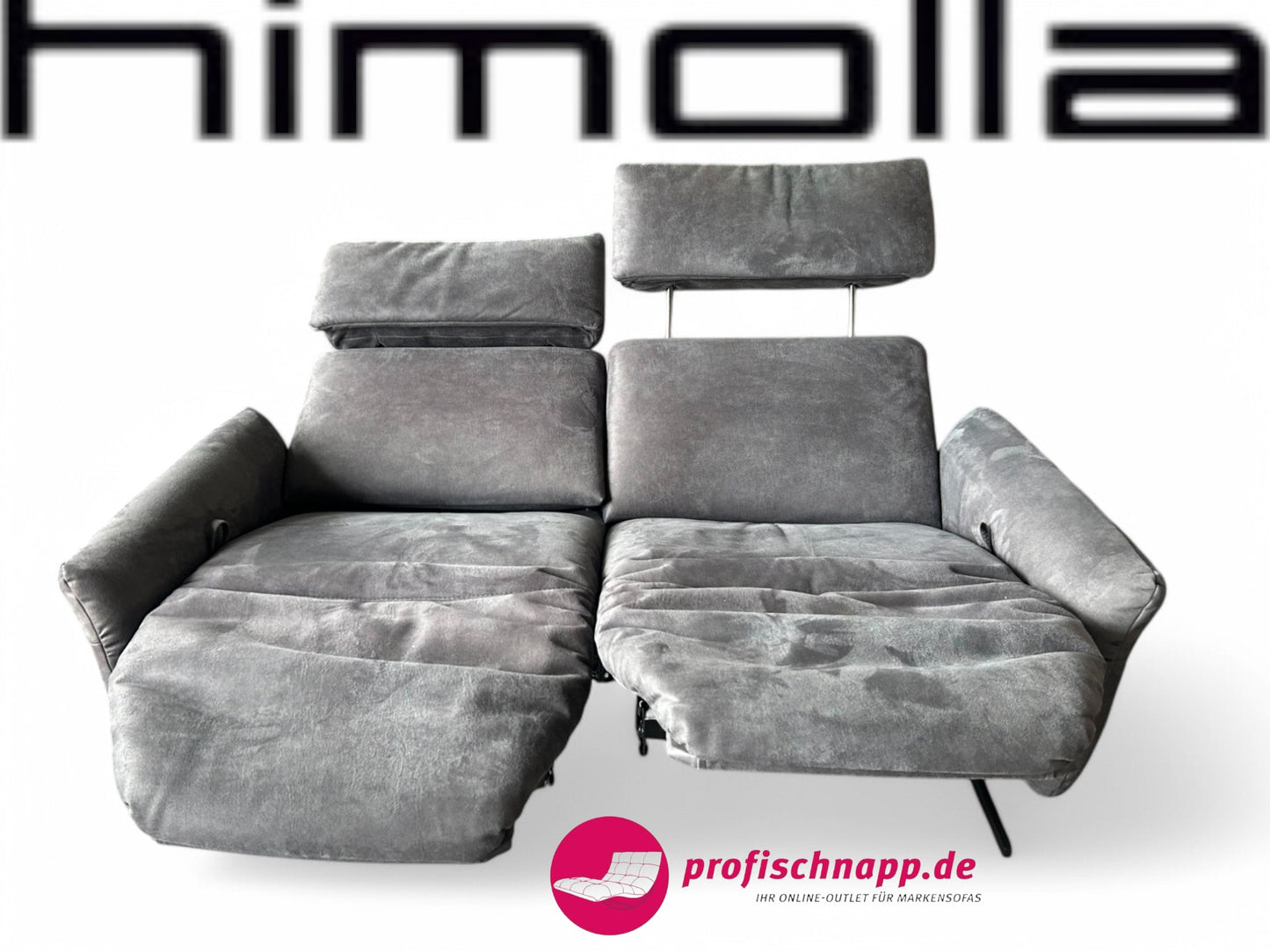 Himolla 4150 Cumuly Comfort Relaxsofa – Manuell verstellbar, Mikrofaser Nevada Navy