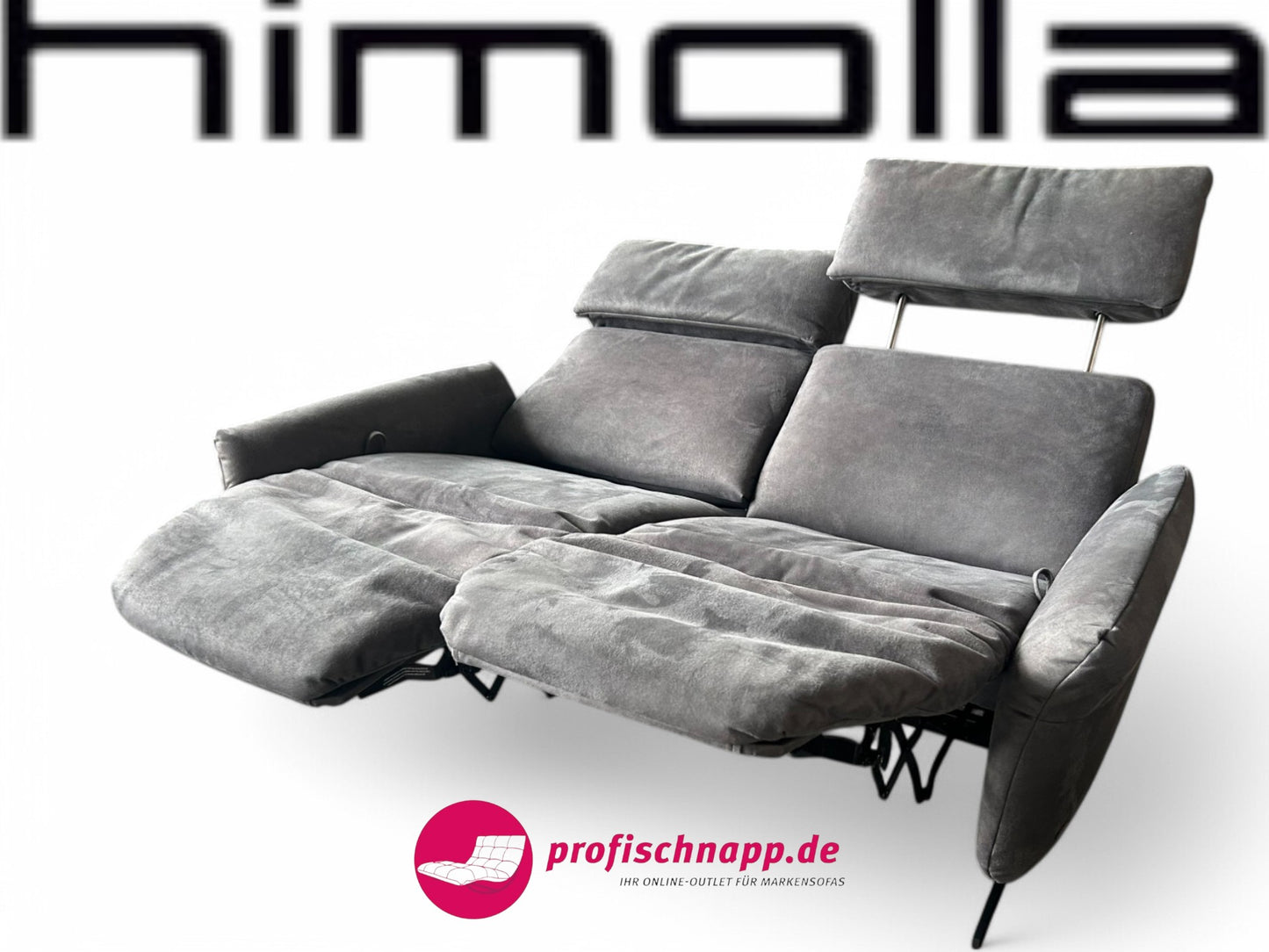 Himolla 4150 Cumuly Comfort Relaxsofa – Manuell verstellbar, Mikrofaser Nevada Navy