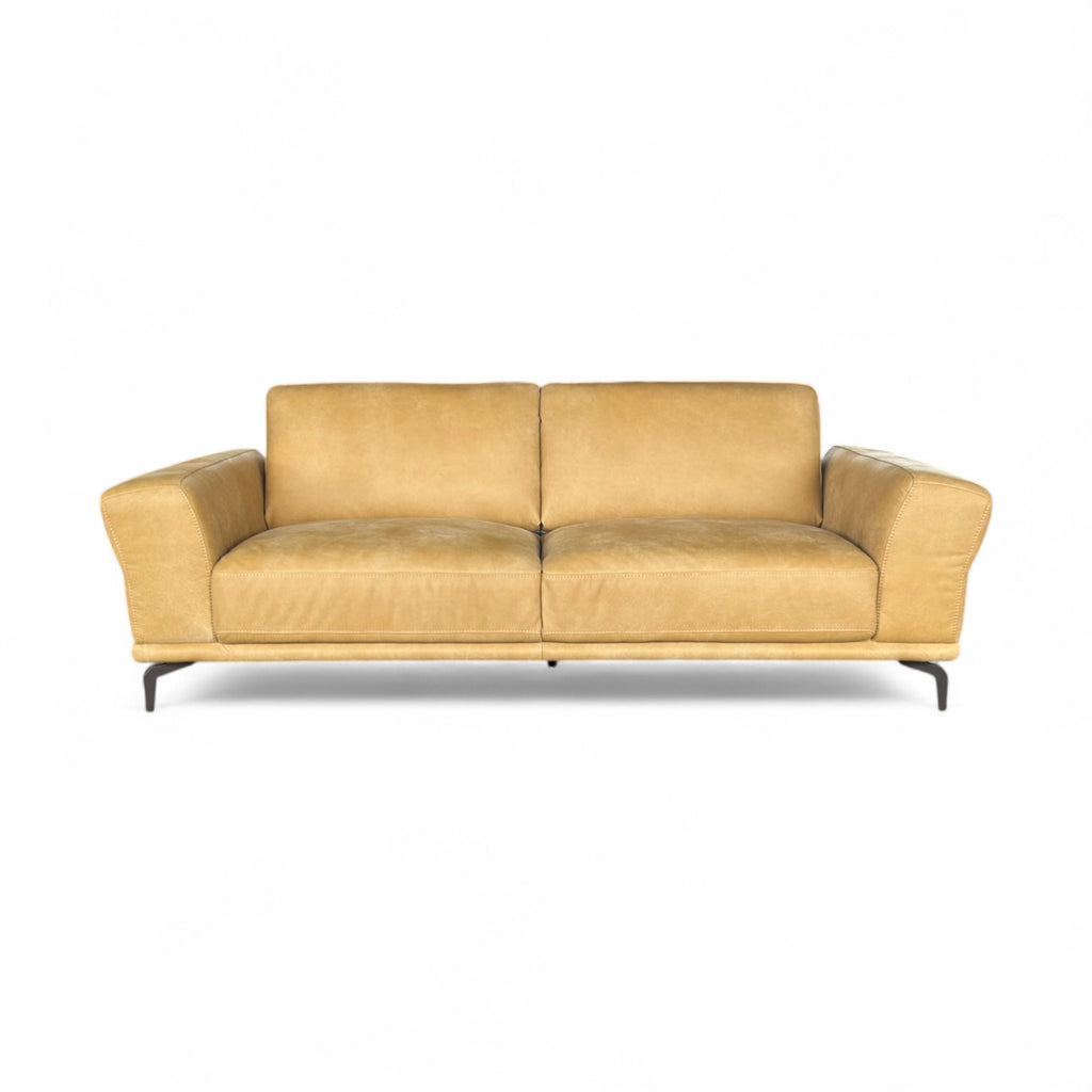 Sofa W.Schillig 24250 "montanaa" – Leder Kurkuma