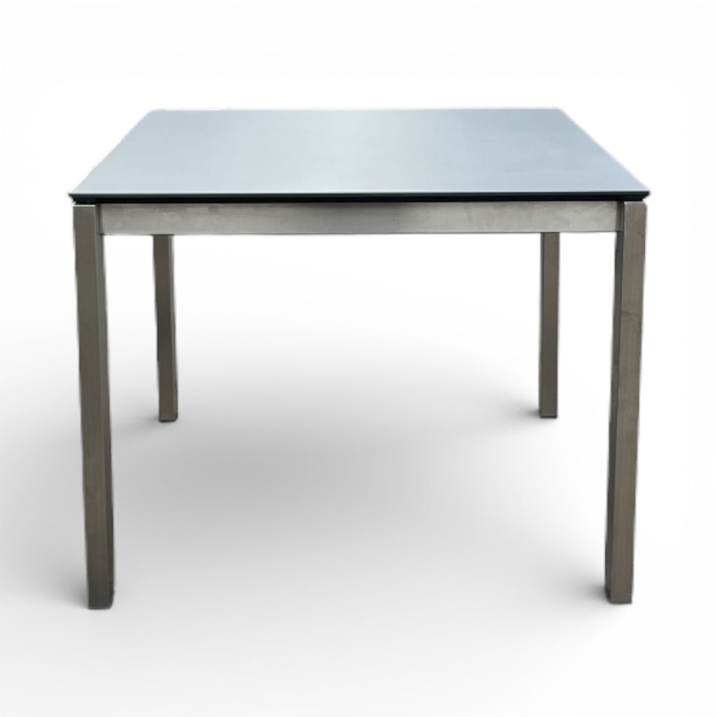 Lavida Helios Auszugstisch – Keramik Zement (140×100 + 60 cm)