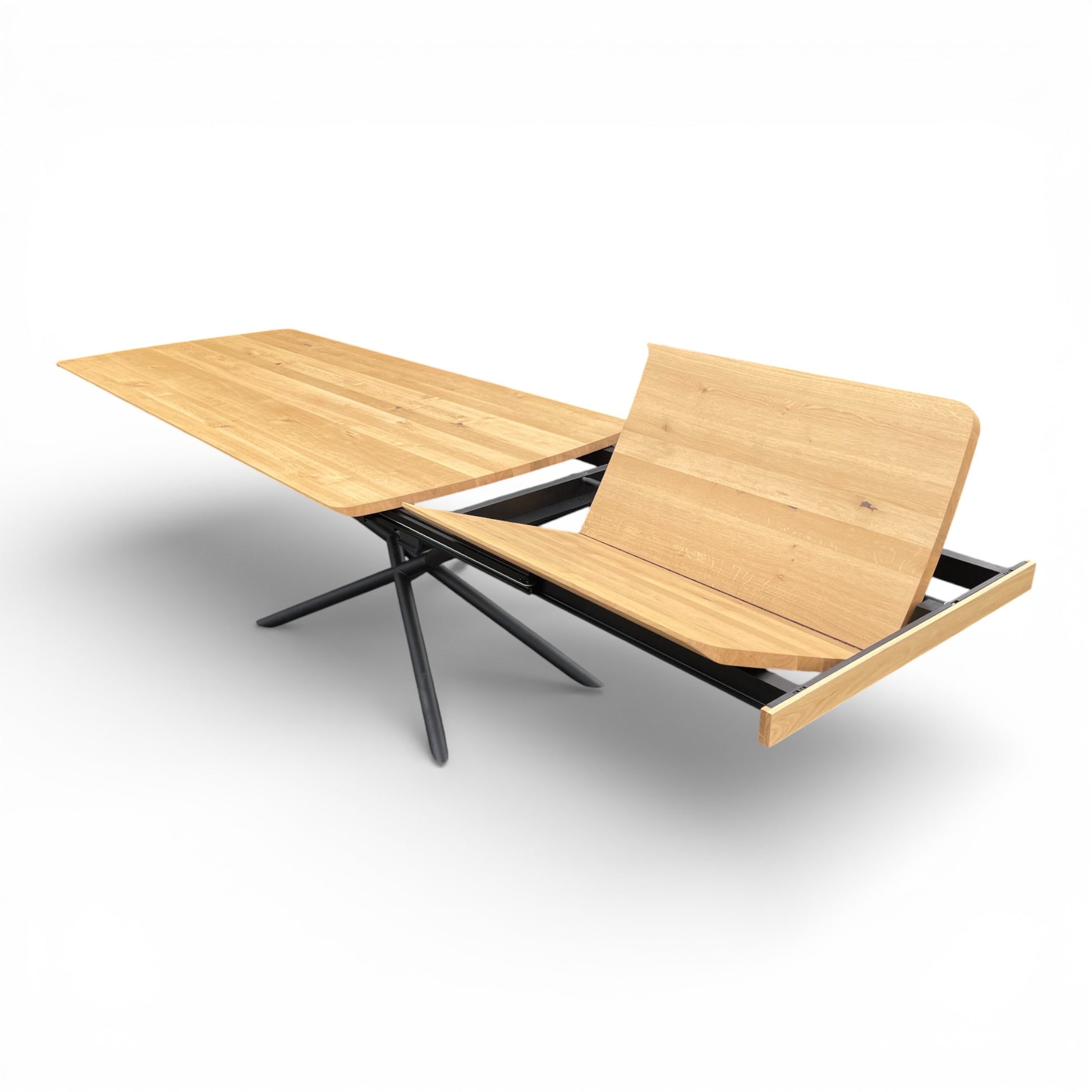 Lavida Paris Auszugstisch – Wildeiche Bianco (220×100 + 80 cm)