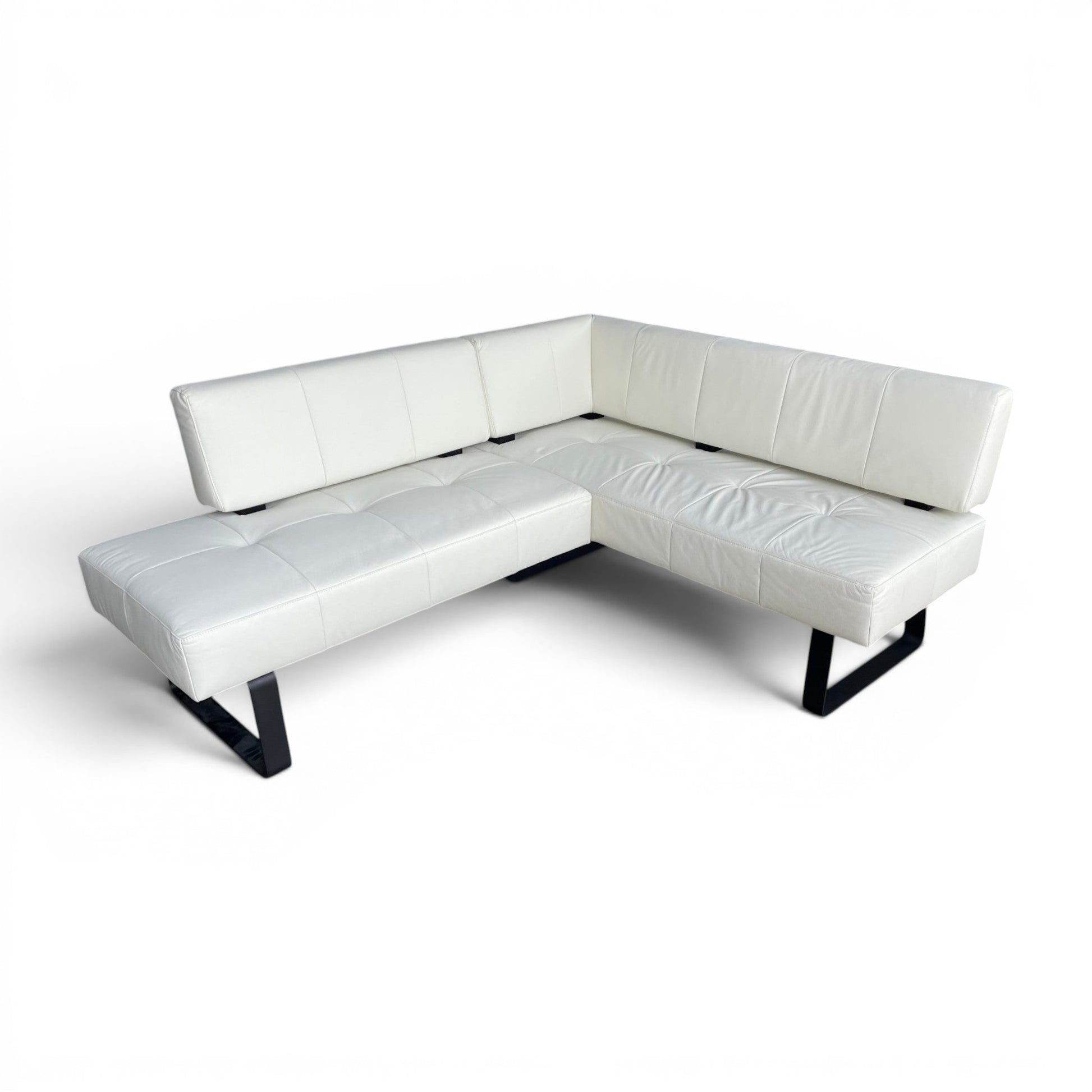 Eckbank K+W SPIDER II 7917 - Leder CASAY33 Bianco