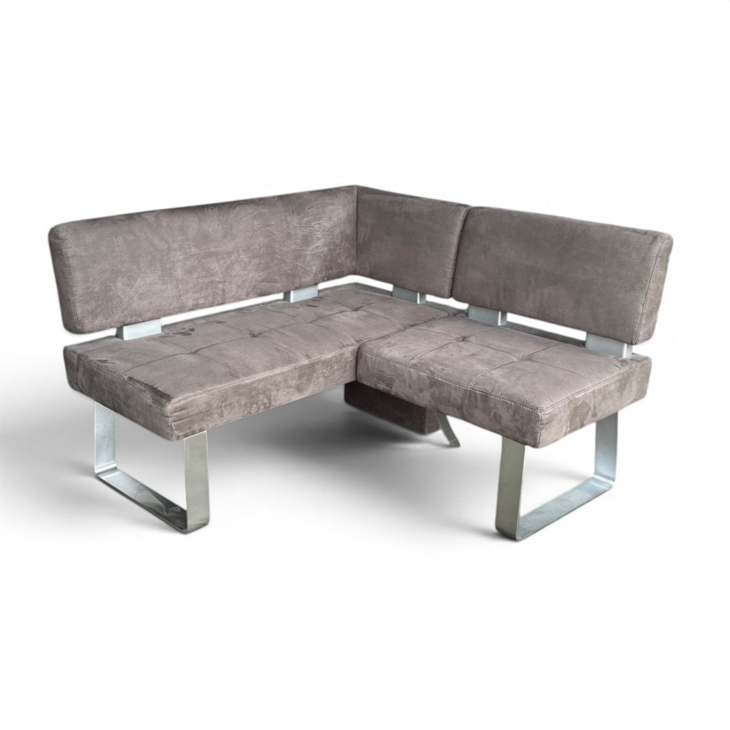 Eckbank K+W Game I 4191 - Microfaser Light Grey
