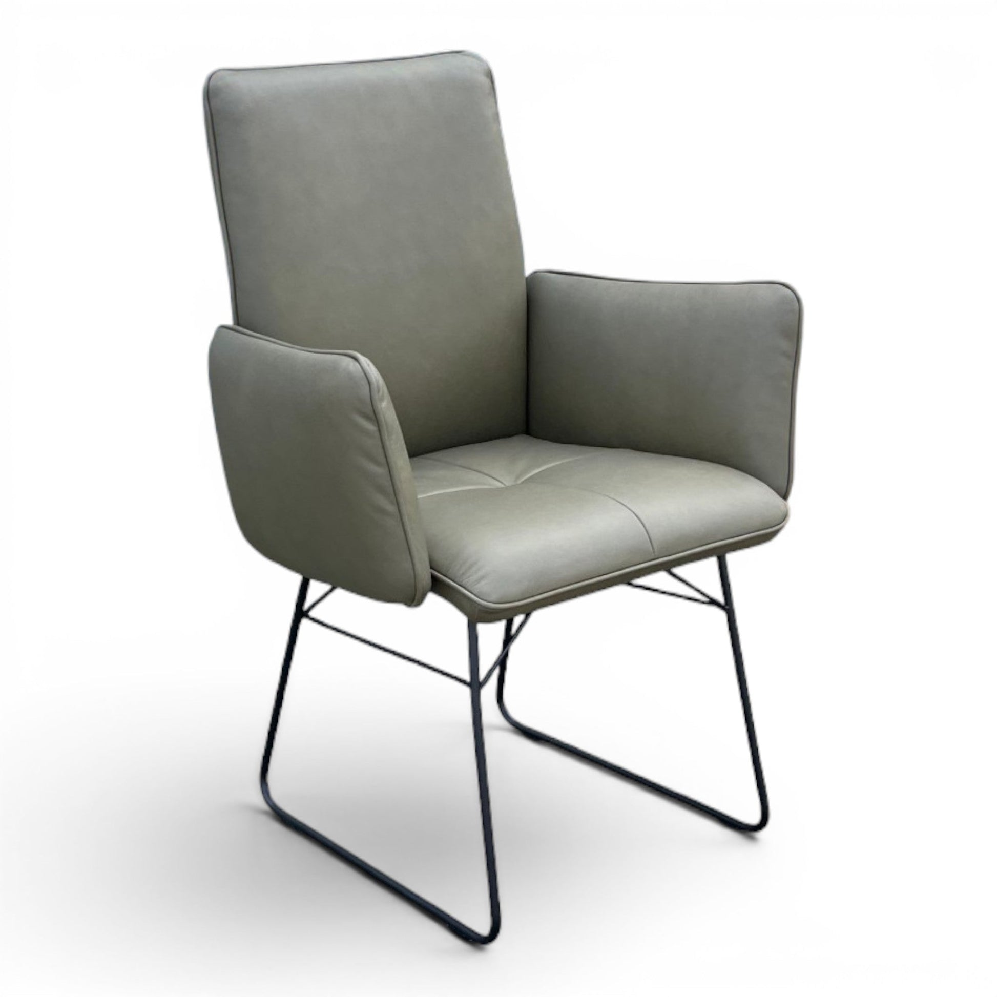 Kufenstuhl K+W 6512 Step Two - Longlife Leder Cloud Kaktus