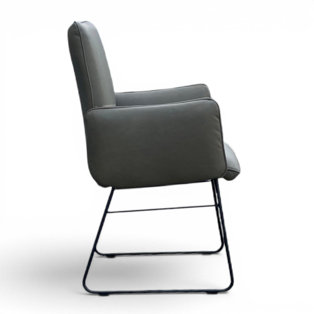 Kufenstuhl K+W 6512 Step Two - Longlife Leder Cloud Kaktus