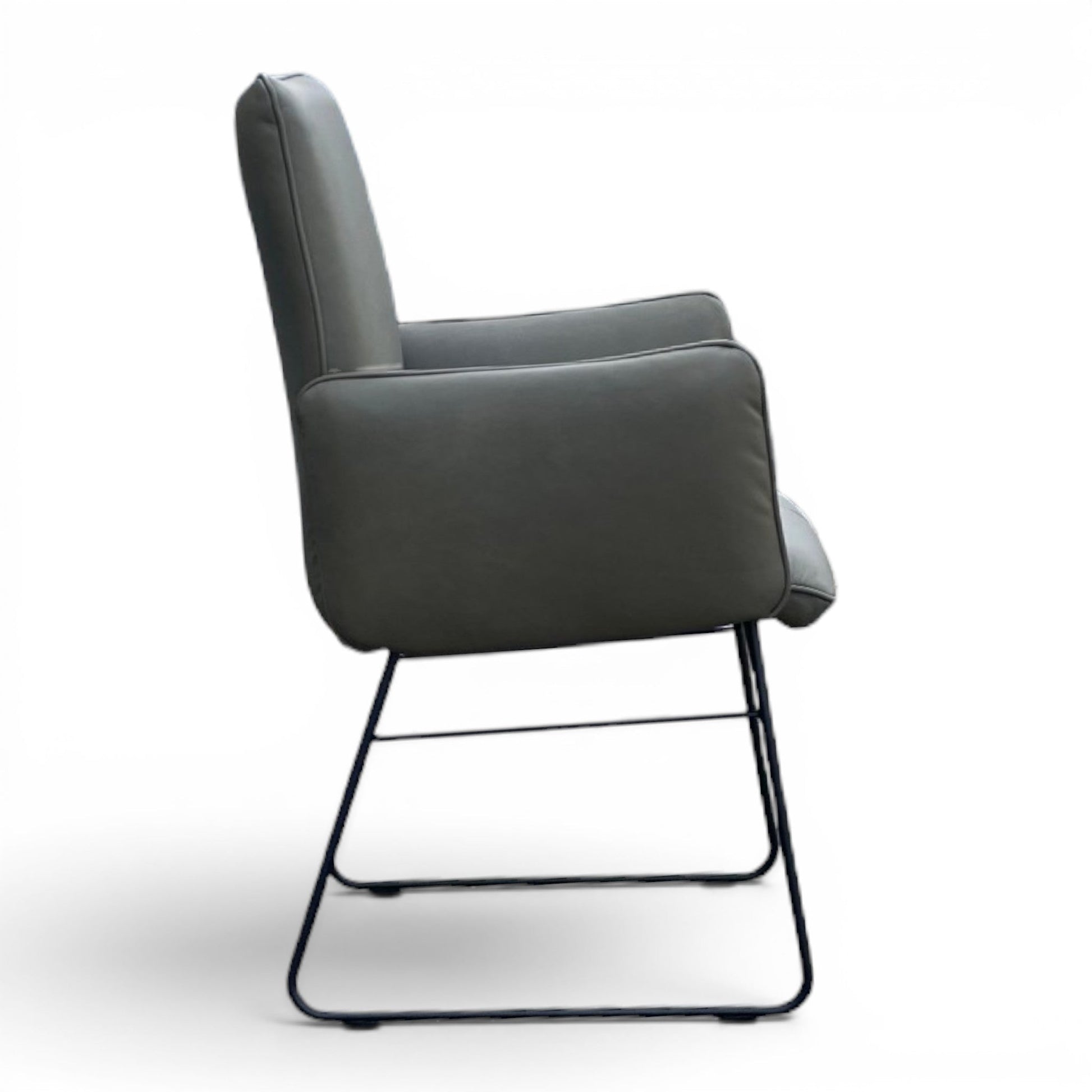 Kufenstuhl K+W 6512 Step Two - Longlife Leder Cloud Kaktus