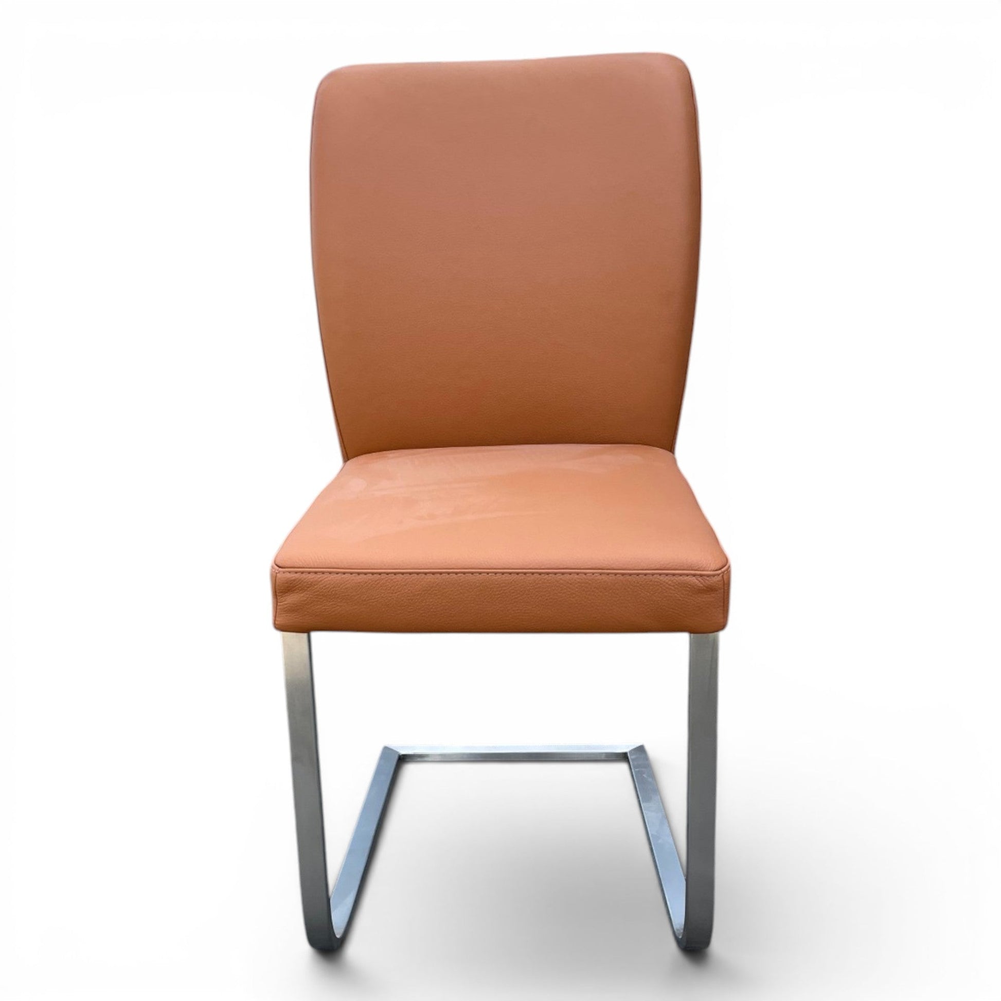 Freischwinger 2er Set K+W 6195 - Longlife Leder Bronco Caramel
