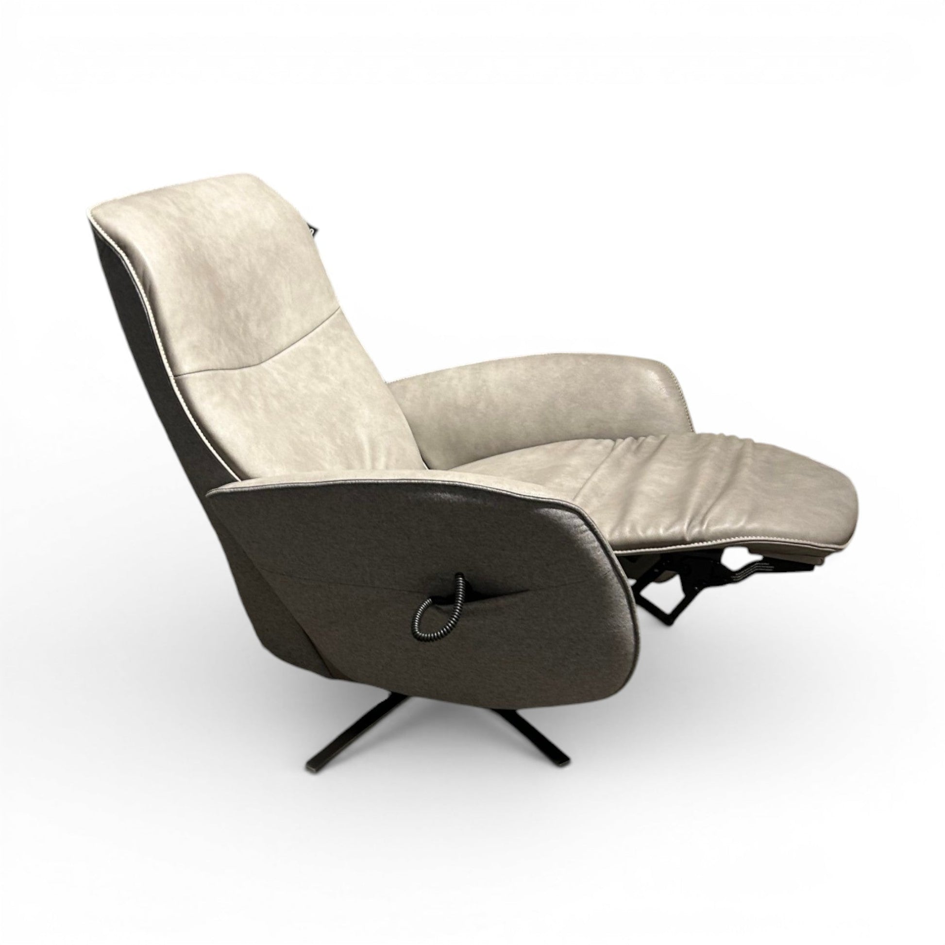 Sessel Himolla 7928 Easy-Swing – Eleganza Grau, Salino Anthrazit