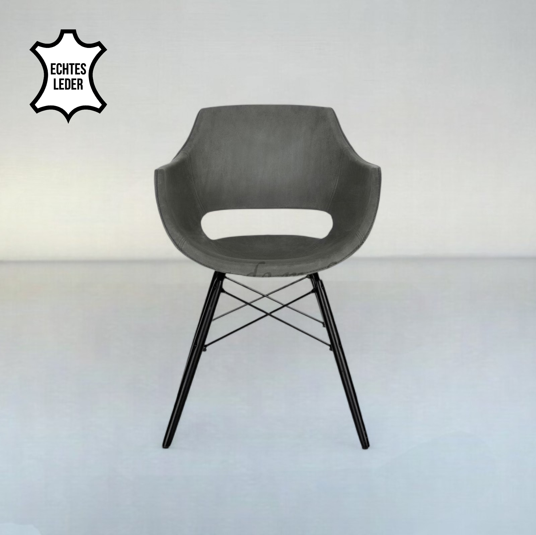 Bodahl Designerstuhl Jazz aus Echtleder