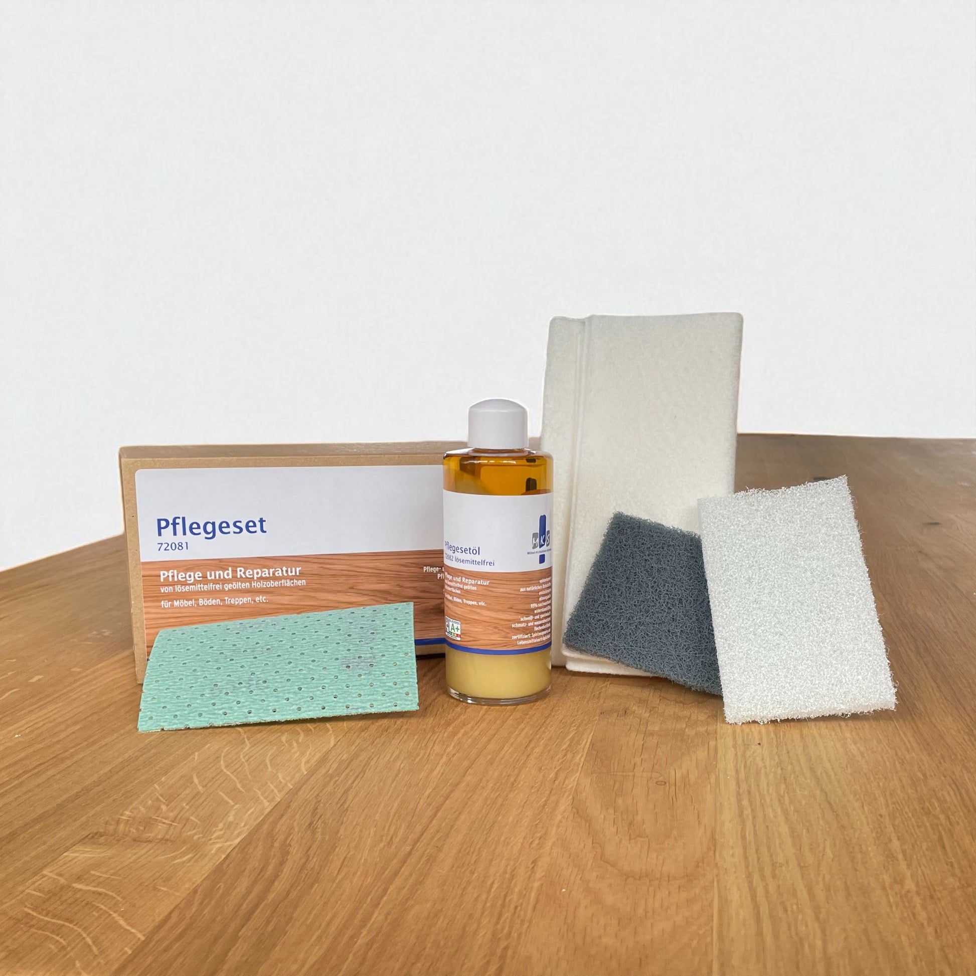 Pflegeset für Massivholz Möbel