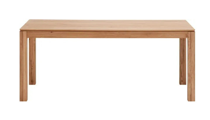 Ausziehtisch LIVANTO 220(280)x100 cm – Massivholztisch aus Eiche für stilvolle Essbereiche