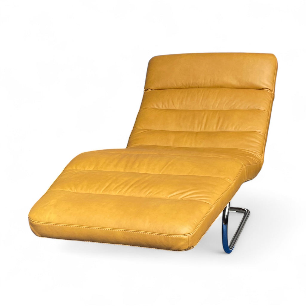 W.Schillig Liege 46007 "my lounge" – Leder Cognac, elektrisch verstellbar