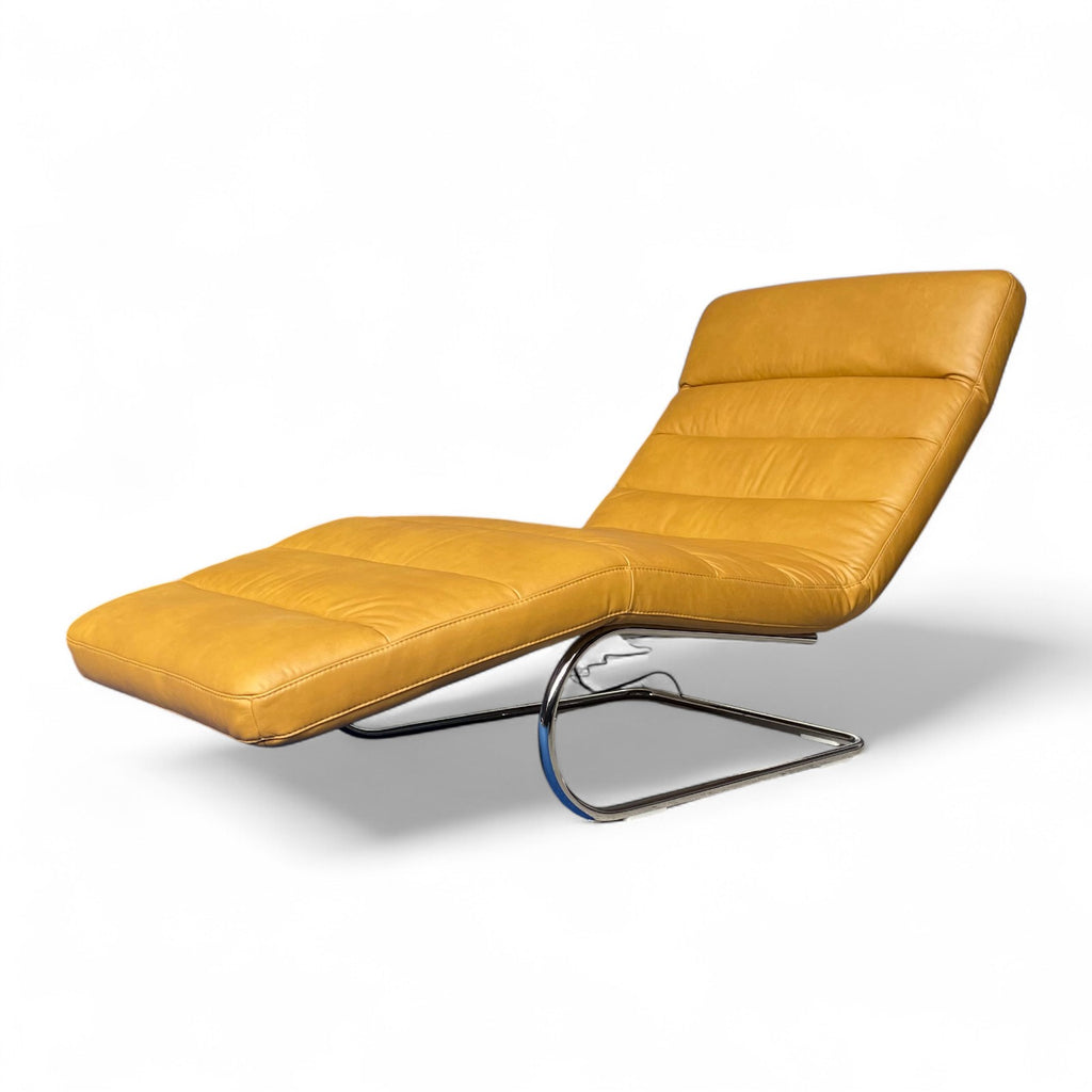 W.Schillig Liege 46007 "my lounge" – Leder Cognac, elektrisch verstellbar