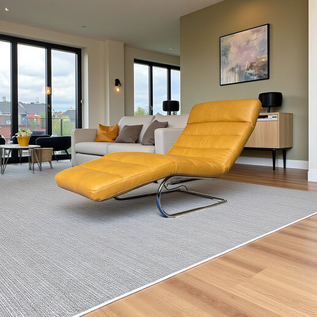 W.Schillig Liege 46007 "my lounge" – Leder Cognac, elektrisch verstellbar