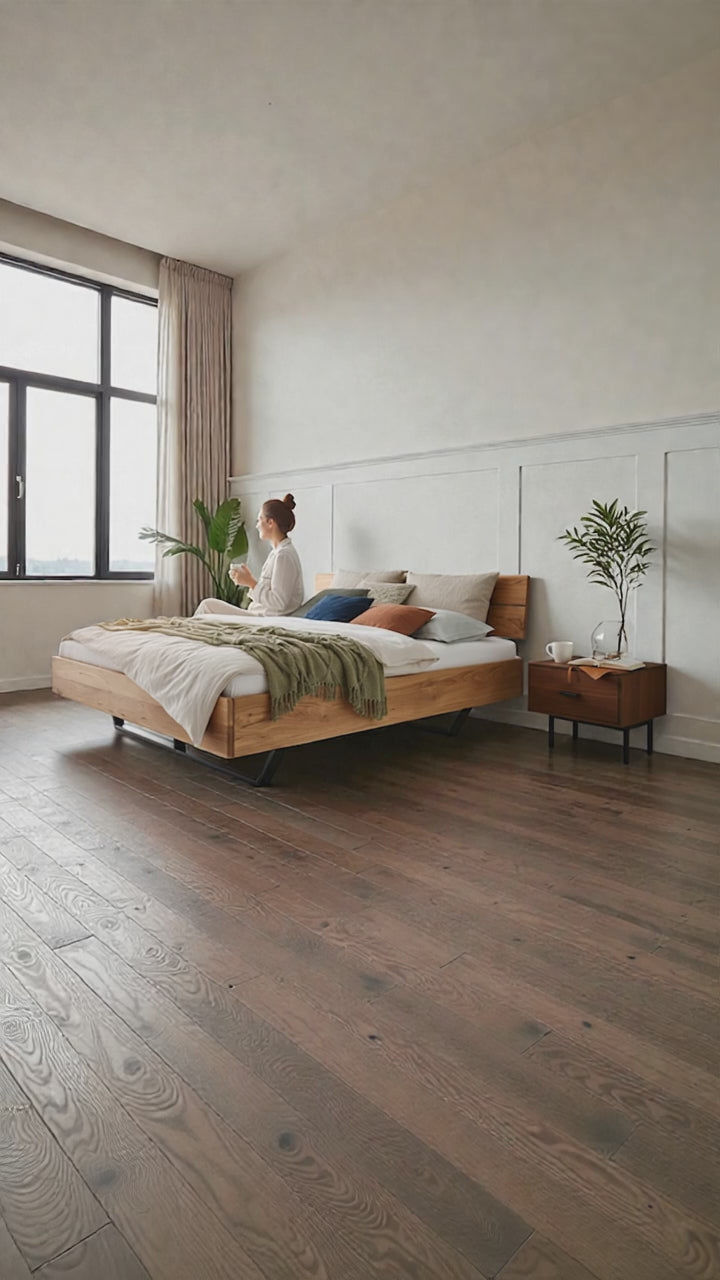 Bett Dreamwood Eiche Massivholz