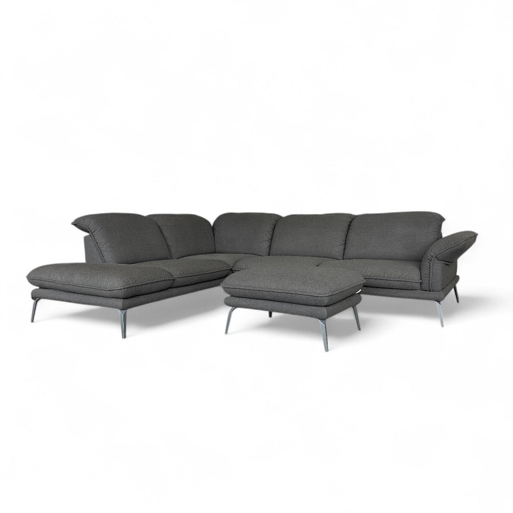 Sofa W.Schillig 24600 "sherry" – Stoff Anthrazit